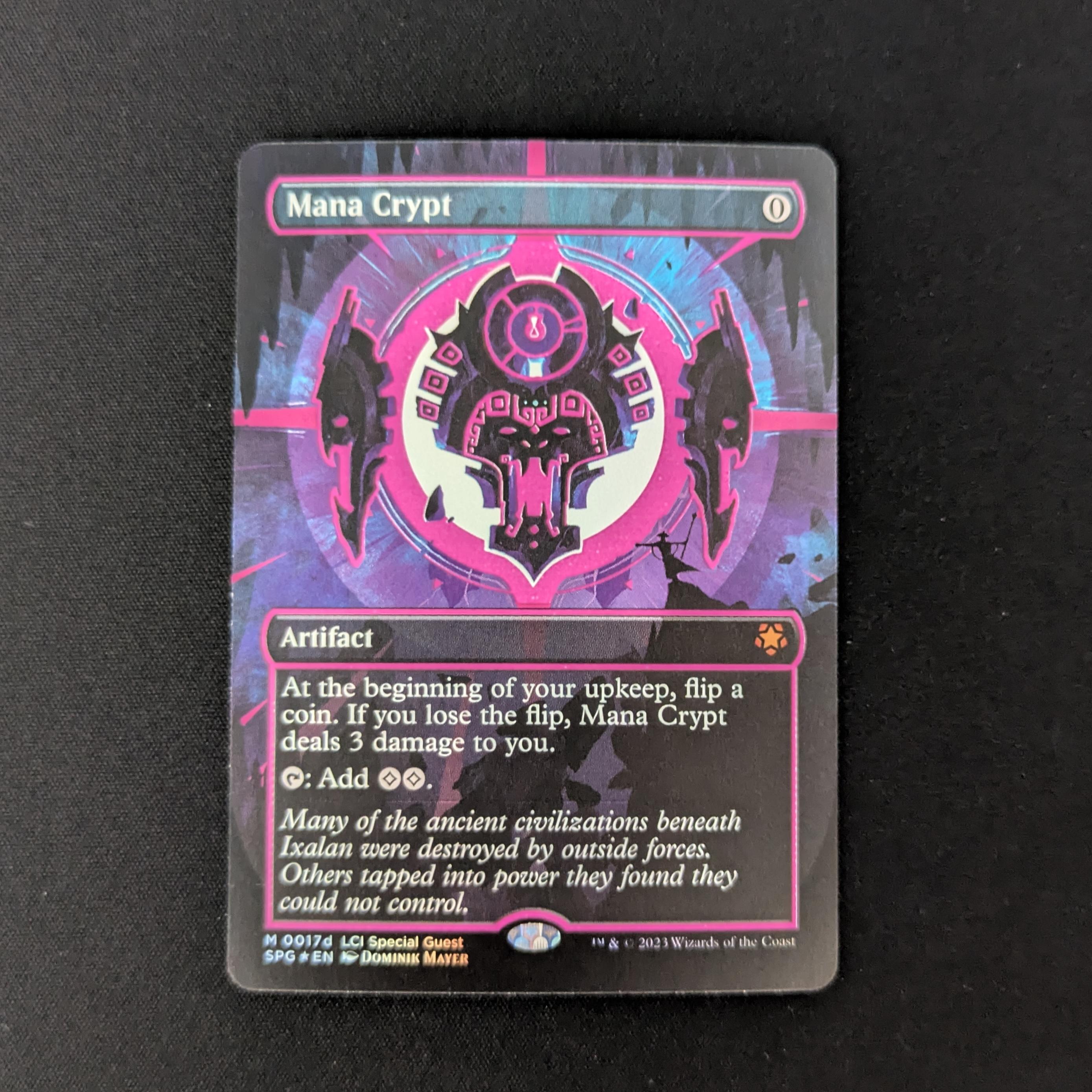 MTG Singles - [FOIL] Mana Crypt (Neon Ink Pink) - Special Guests - NM - 