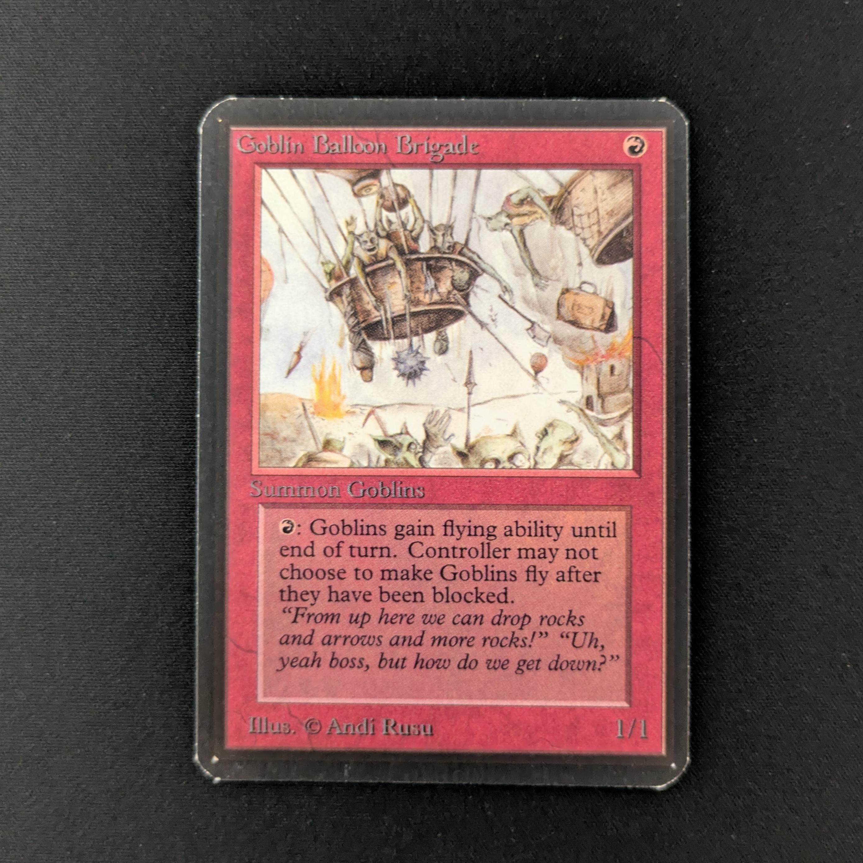 MTG Singles - Goblin Balloon Brigade - Alpha - NM - 26626