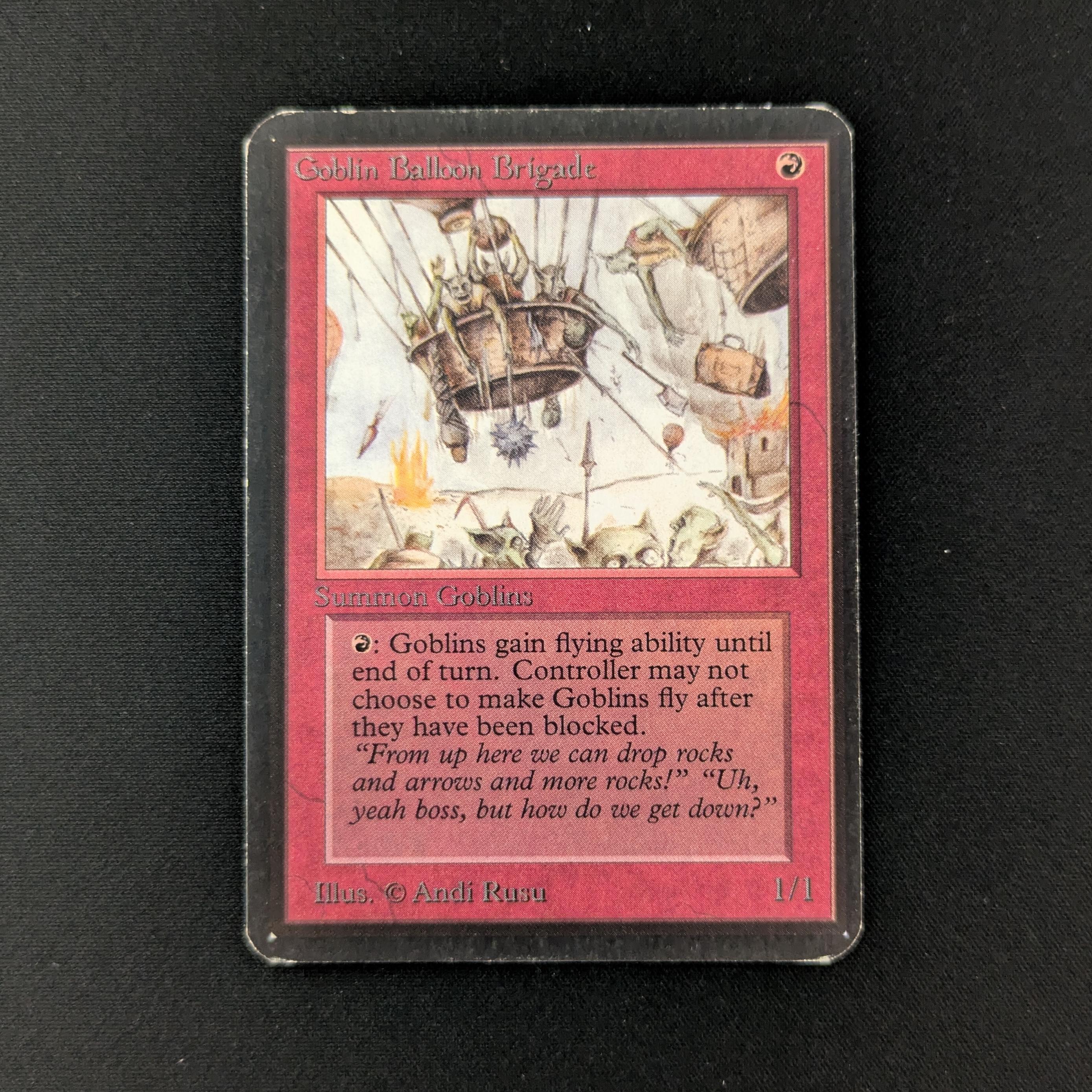 MTG Singles - Goblin Balloon Brigade - Alpha - GD - 26627