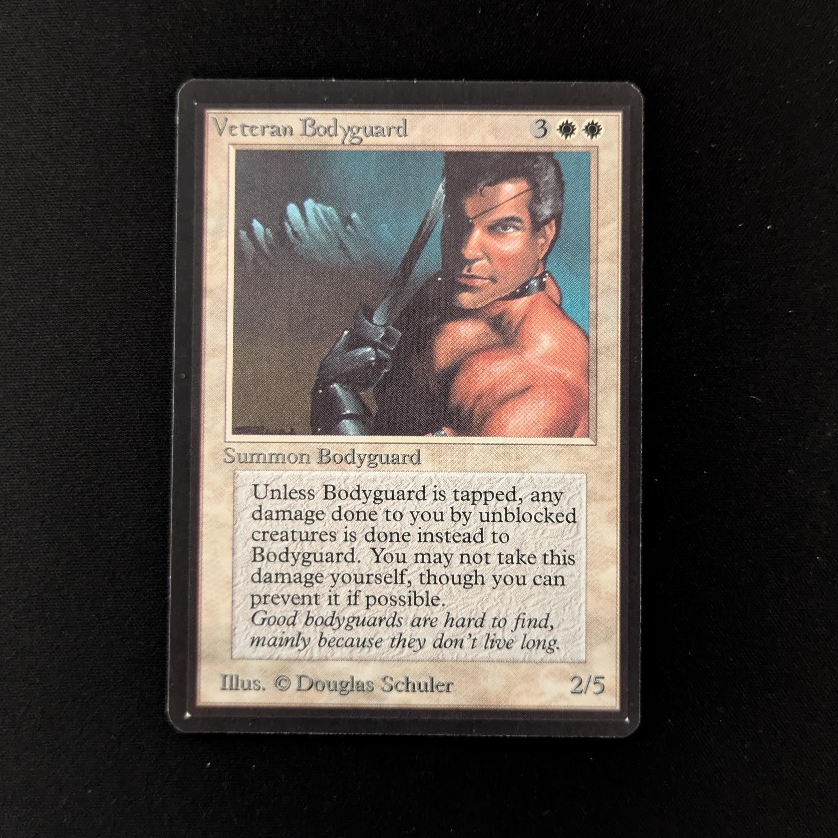 MTG Singles - Veteran Bodyguard - Beta - NM - 26634