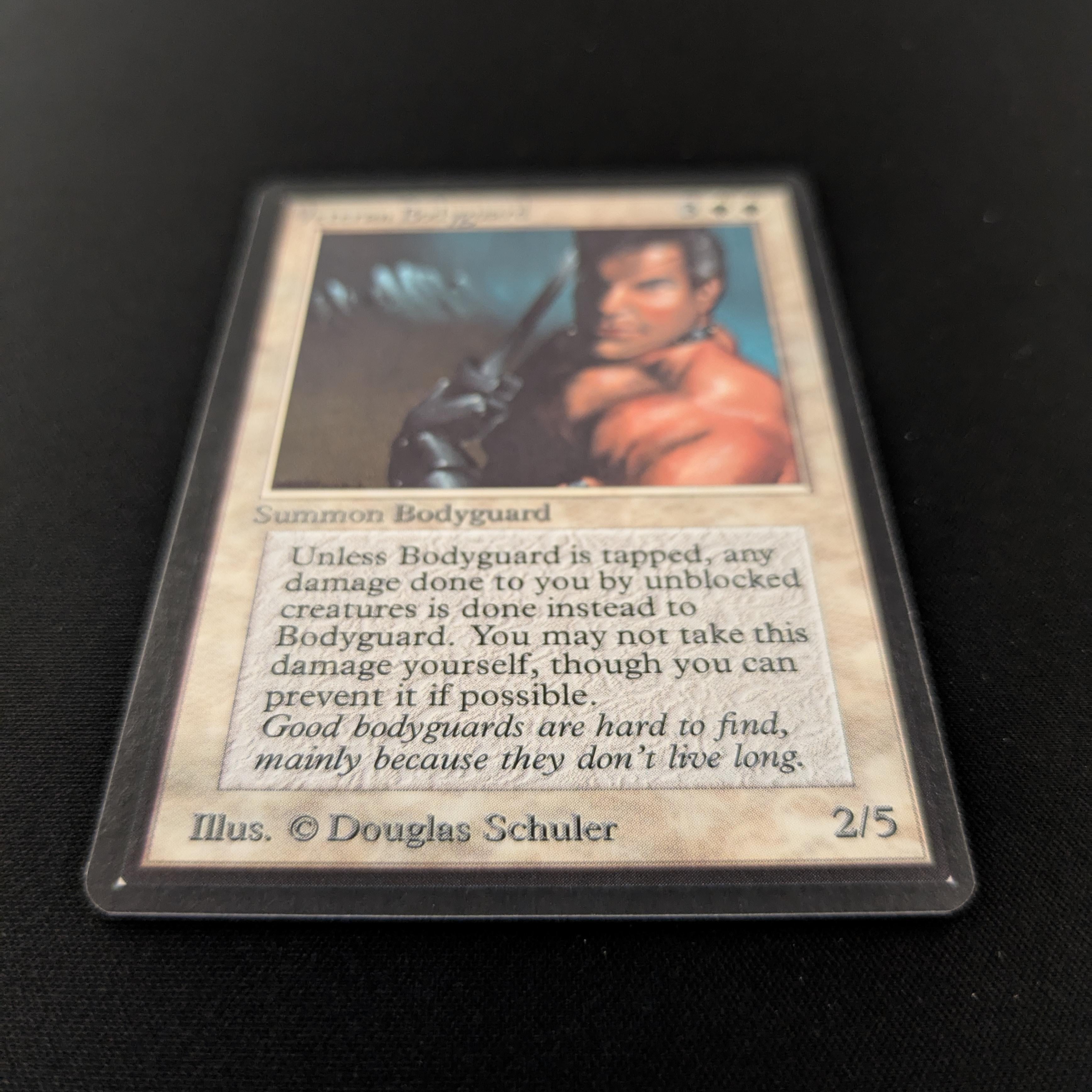 MTG Singles - Veteran Bodyguard - Beta - 