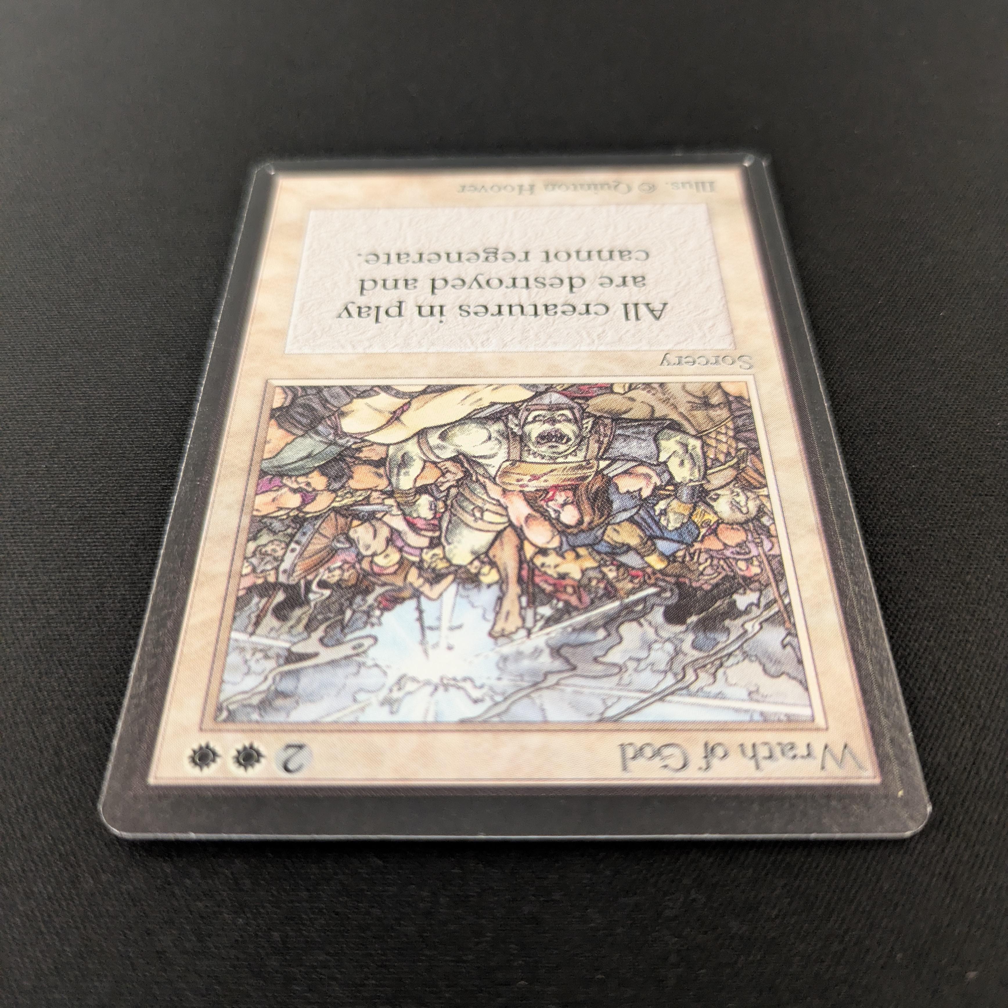 MTG Singles - Wrath of God - Beta - 