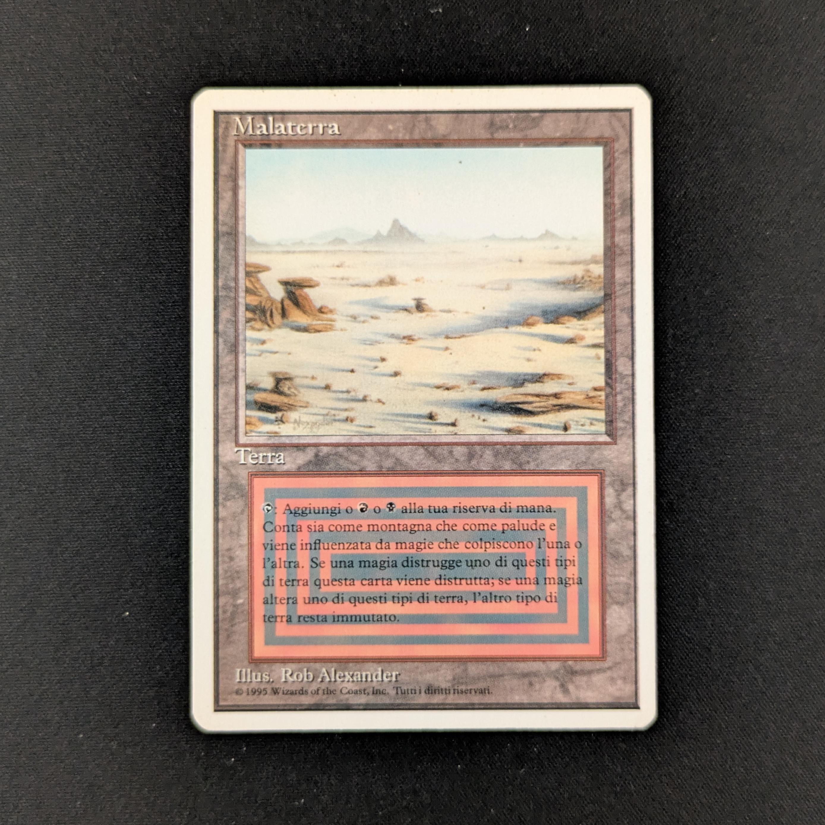 MTG Singles - Badlands - Foreign White Bordered - Italian - GD - 26658