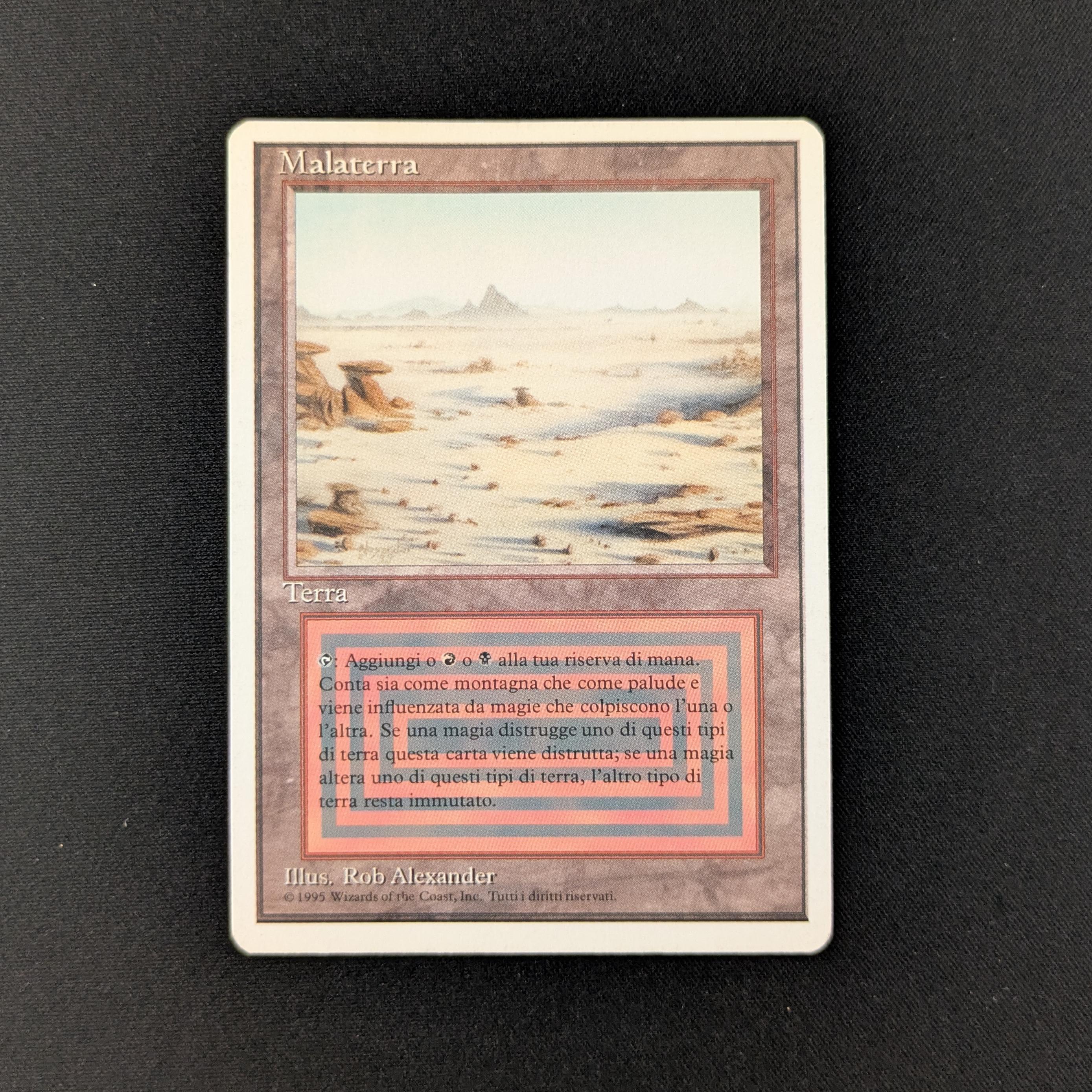 MTG Singles - Badlands - Foreign White Bordered - Italian - GD - 26659