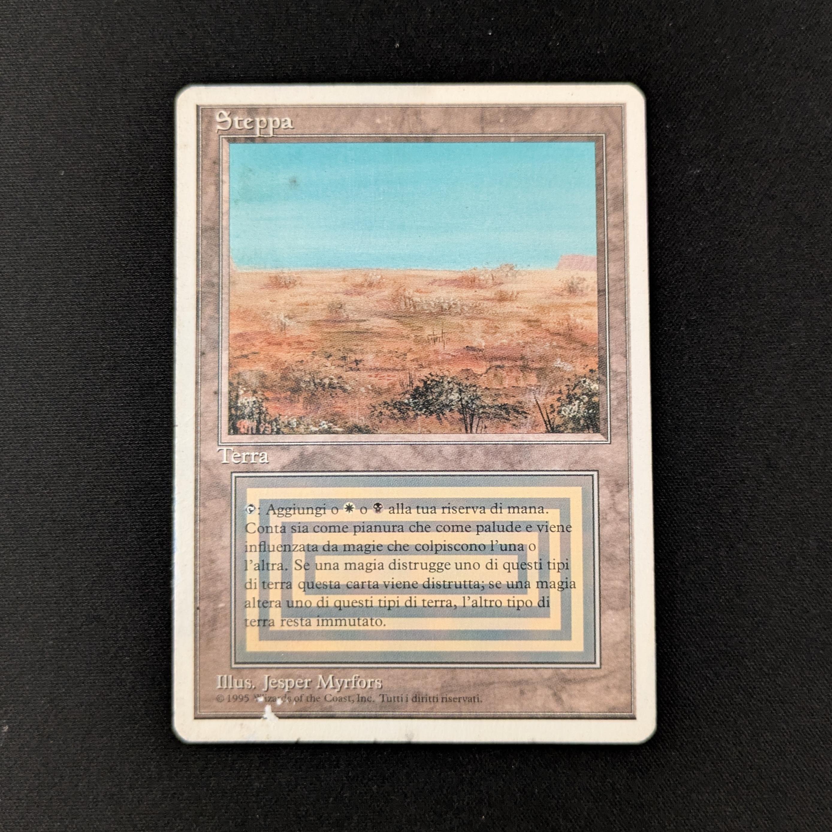 MTG Singles - Scrubland - Foreign White Bordered - Italian - PO - 26664