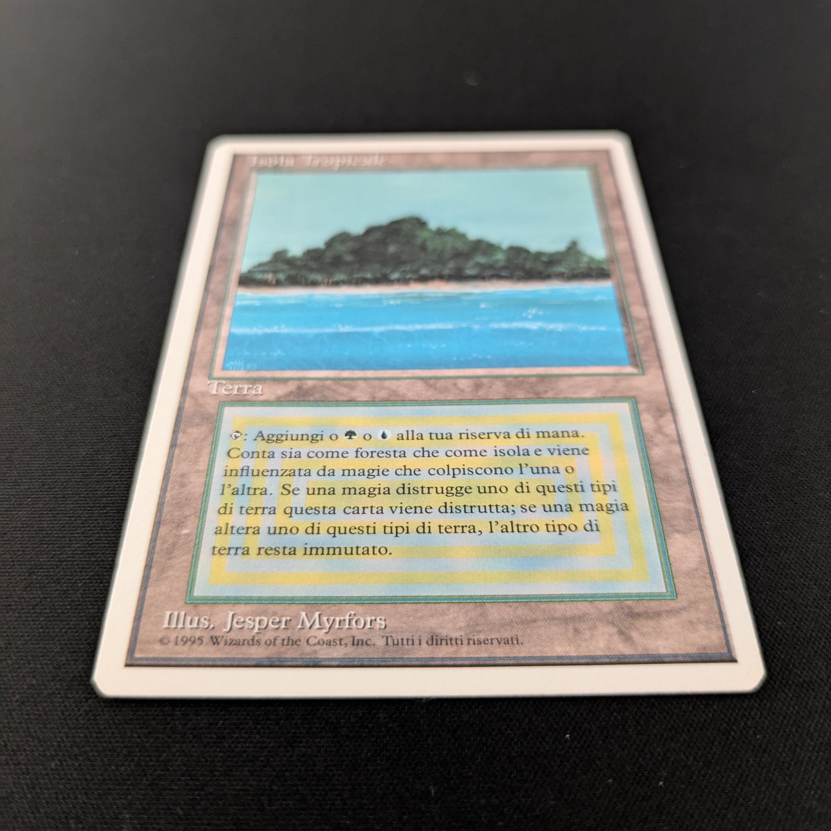 MTG Singles - Tropical Island - Foreign White Bordered - 