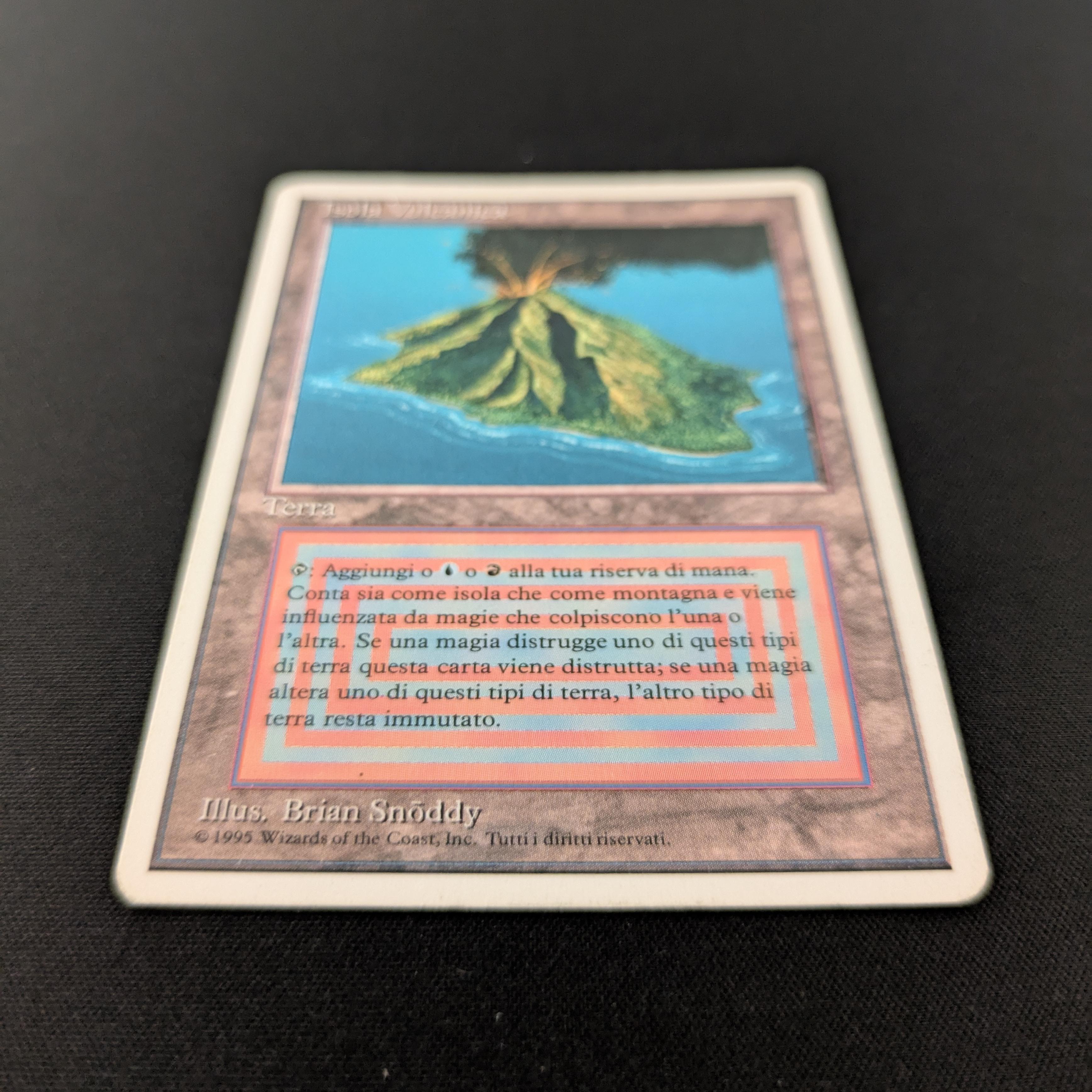 MTG Singles - Volcanic Island - Foreign White Bordered - 