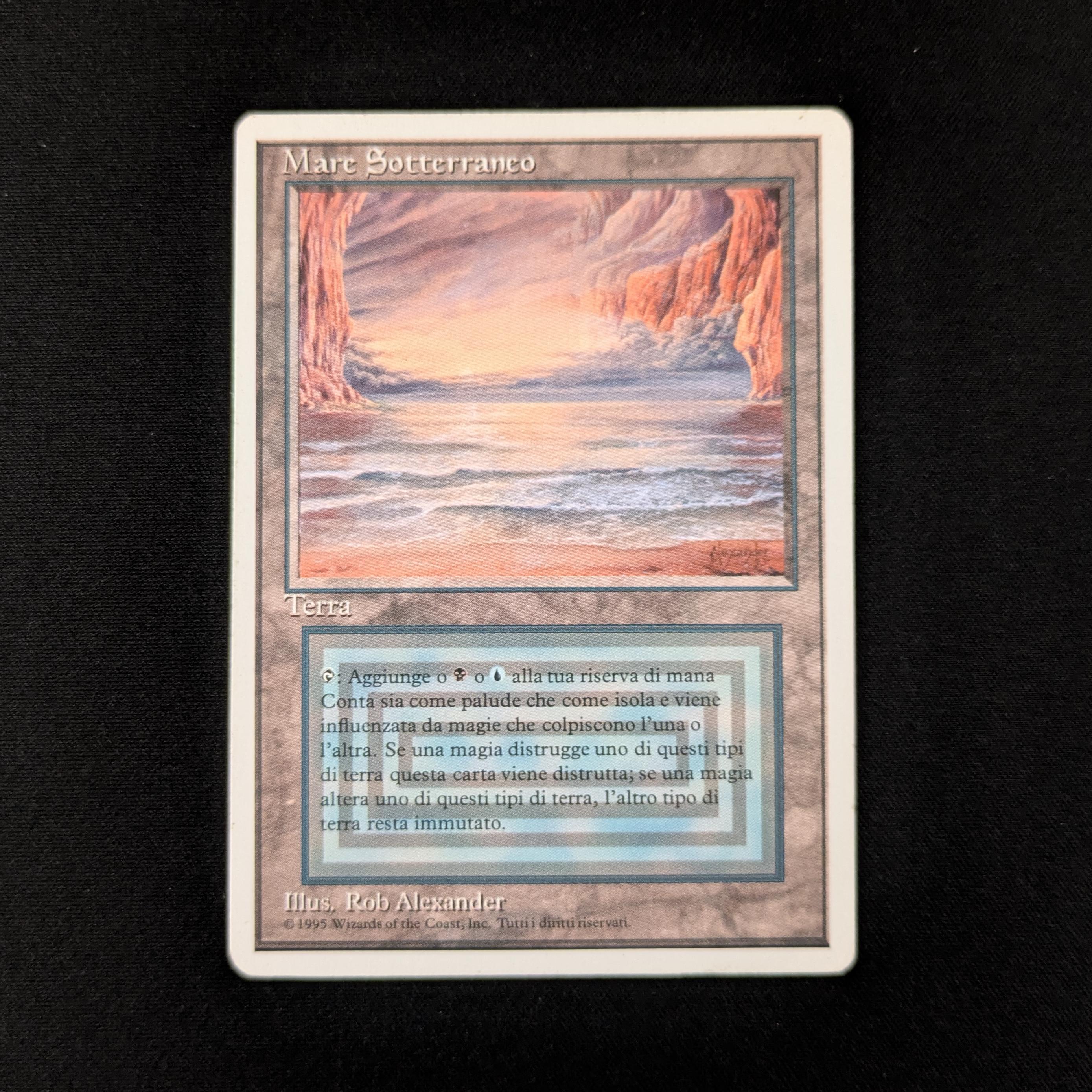 MTG Singles - Underground Sea - Foreign White Bordered - Italian - LP - 26672