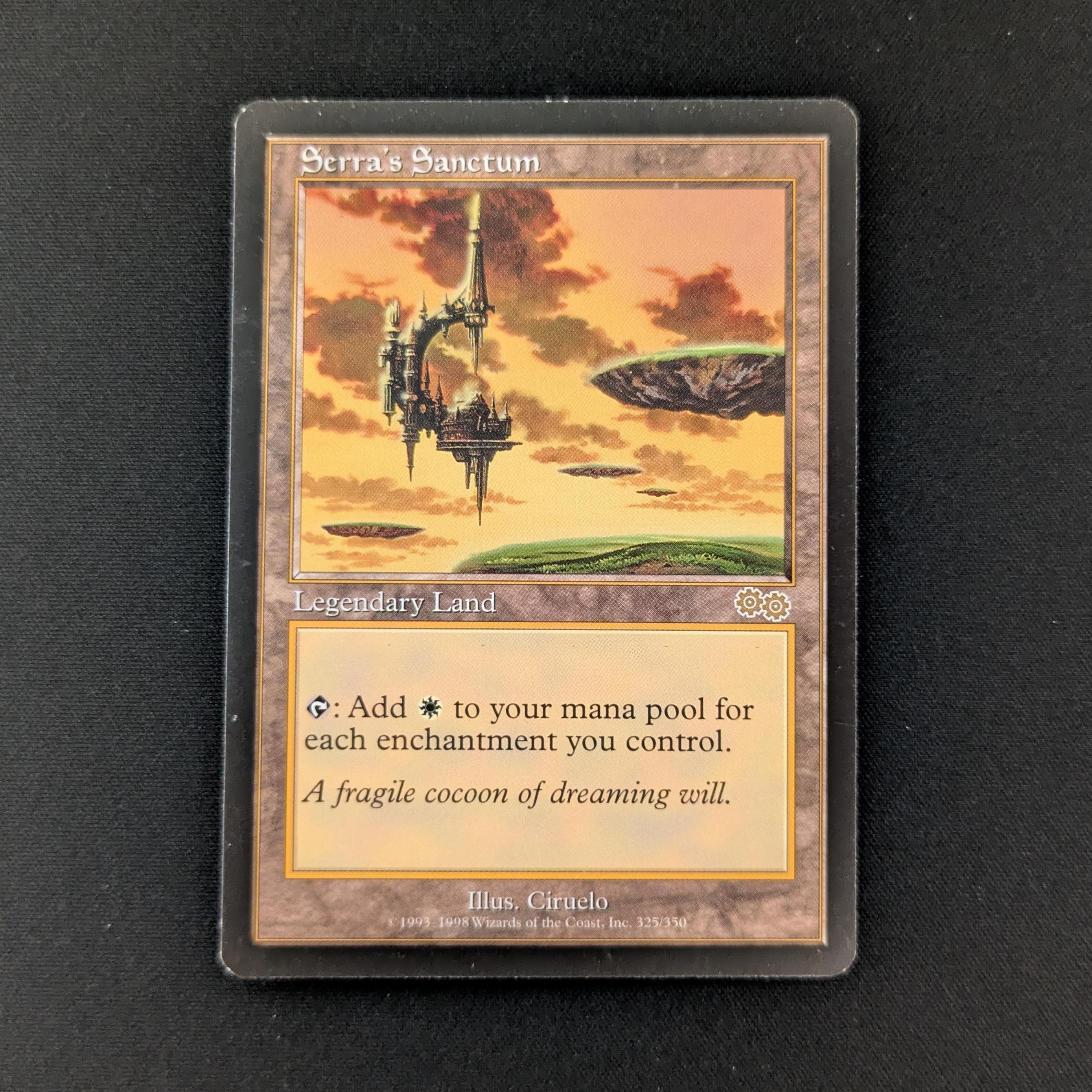 MTG Singles - Serra's Sanctum - Urza's Saga - English - EX - 26692