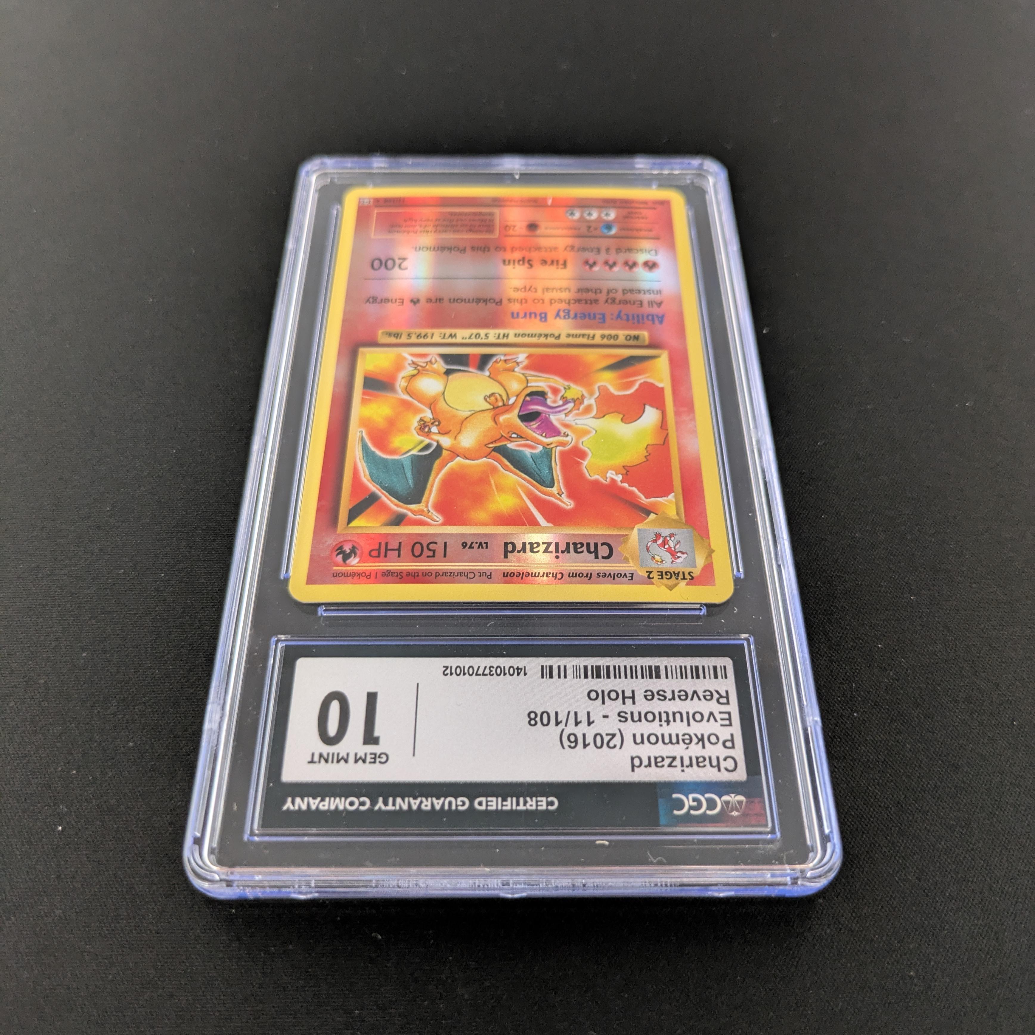 PTCG Singles - Charizard (EVO 11) - Evolutions - 
