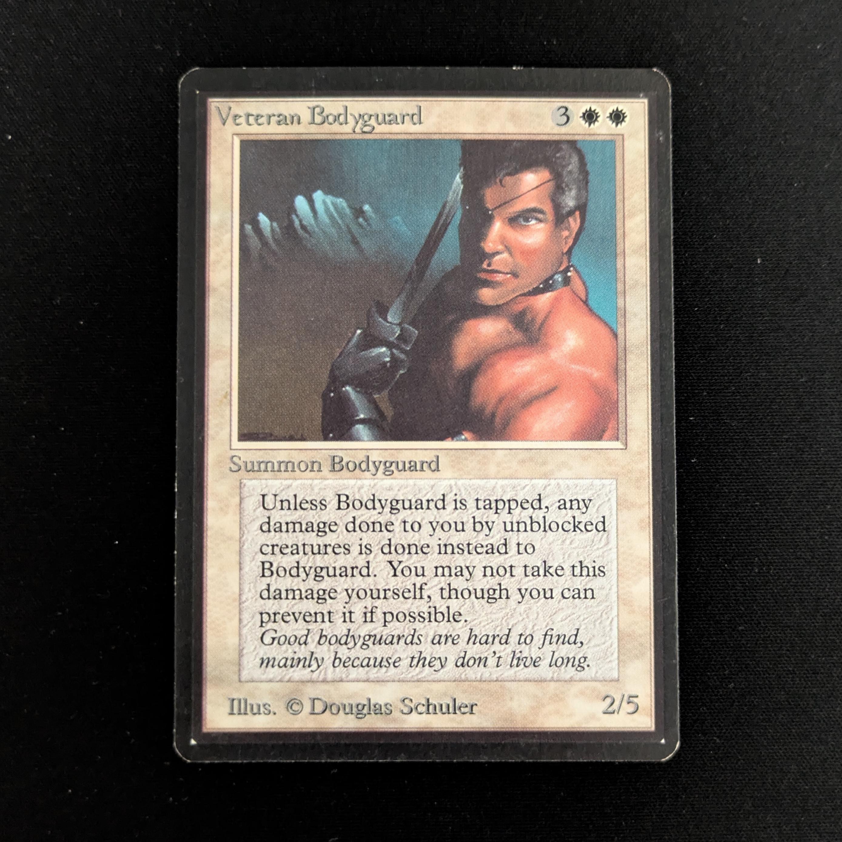 MTG Singles - Veteran Bodyguard - Beta - GD - 26743