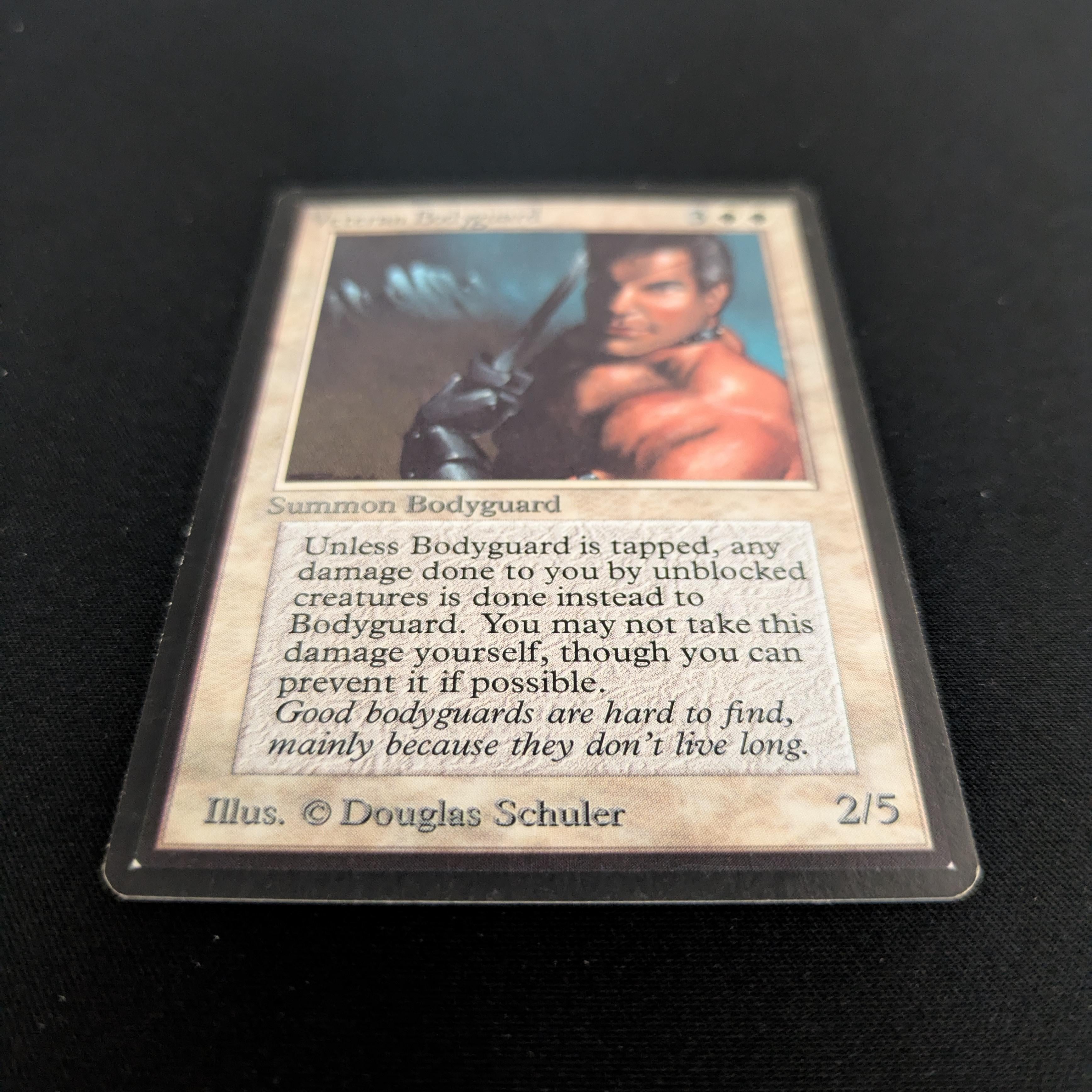 MTG Singles - Veteran Bodyguard - Beta - 