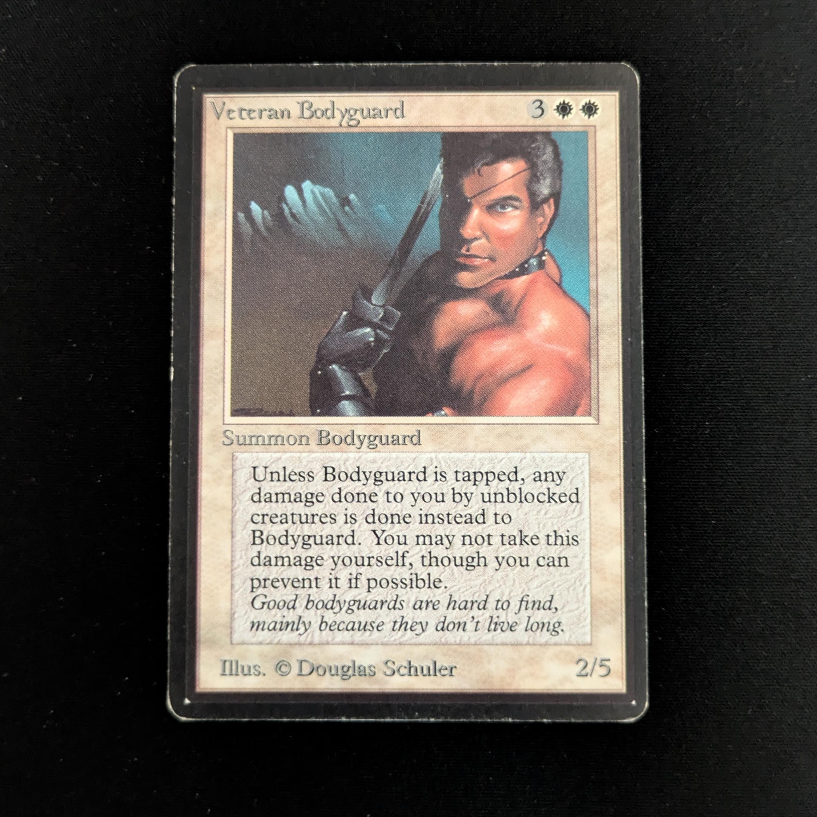 MTG Singles - Veteran Bodyguard - Beta - LP - 26744