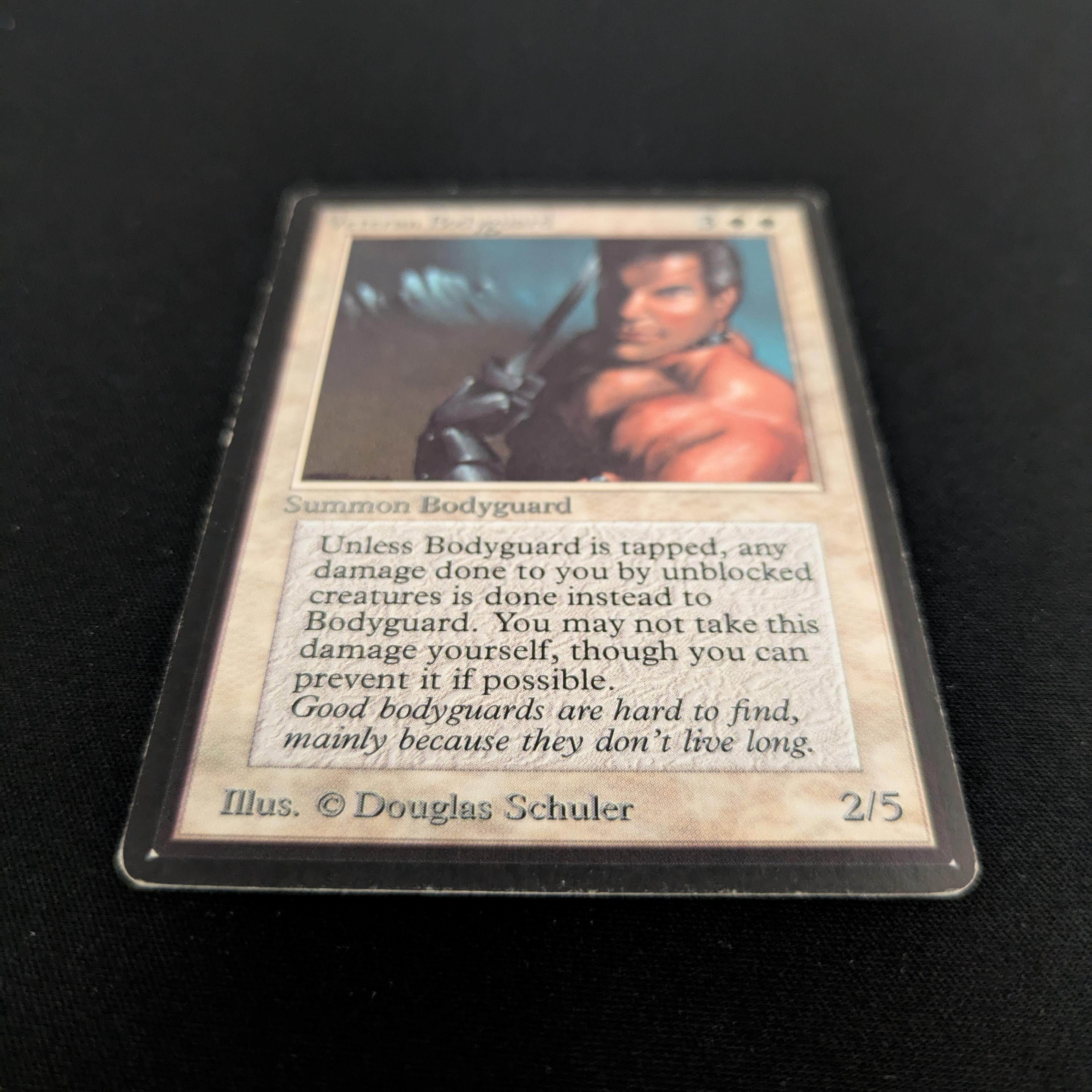 MTG Singles - Veteran Bodyguard - Beta - 