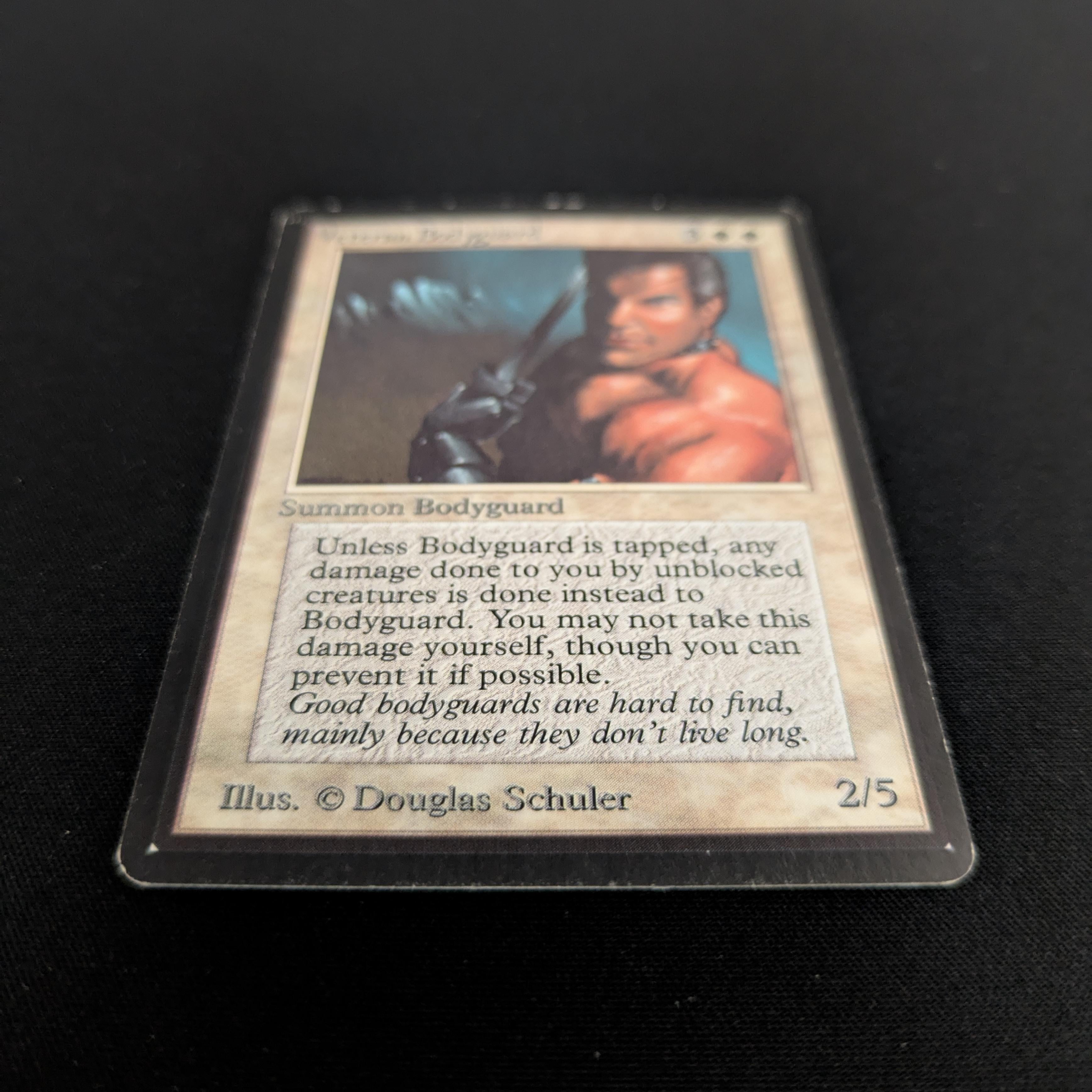 MTG Singles - Veteran Bodyguard - Beta - 