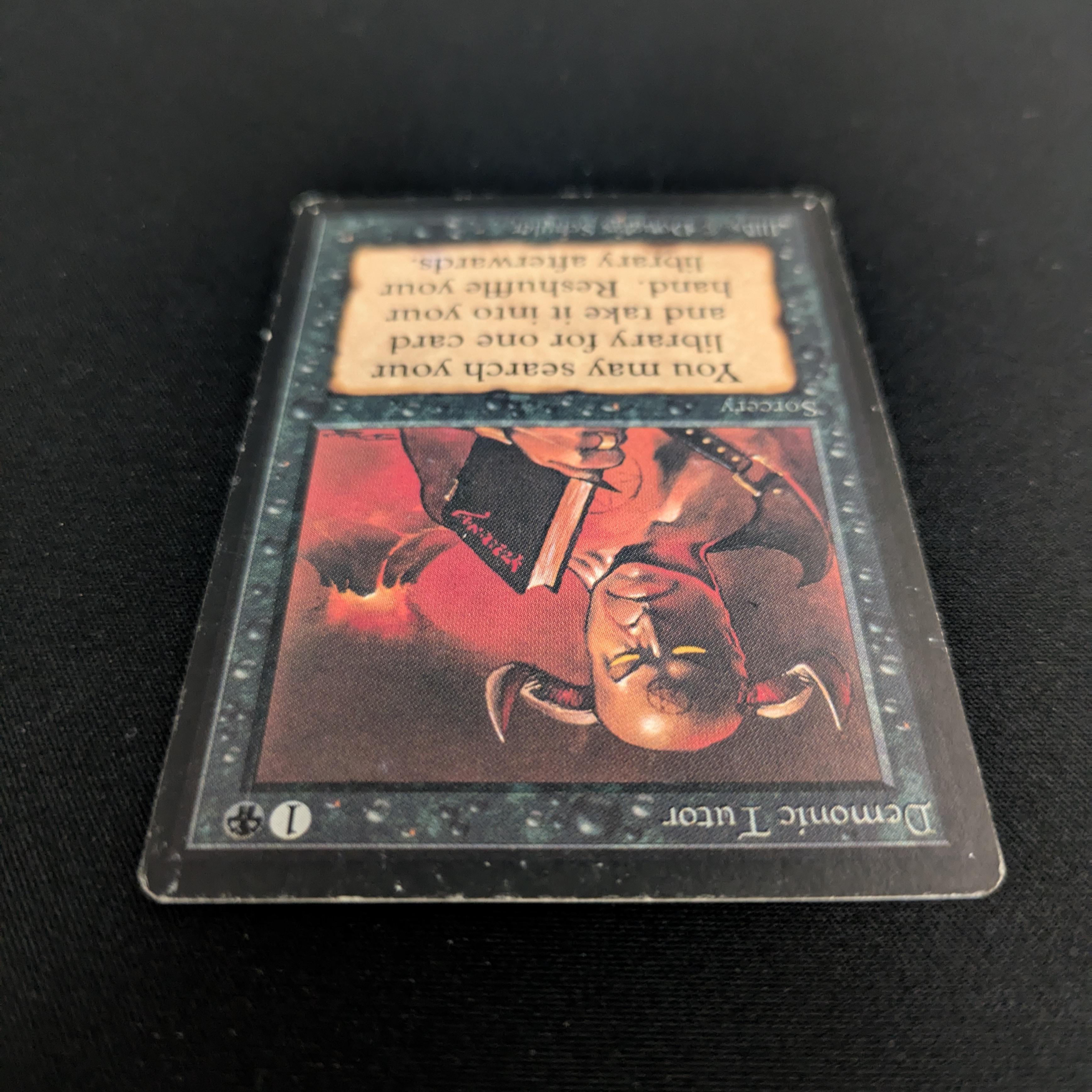 MTG Singles - Demonic Tutor - Beta - 
