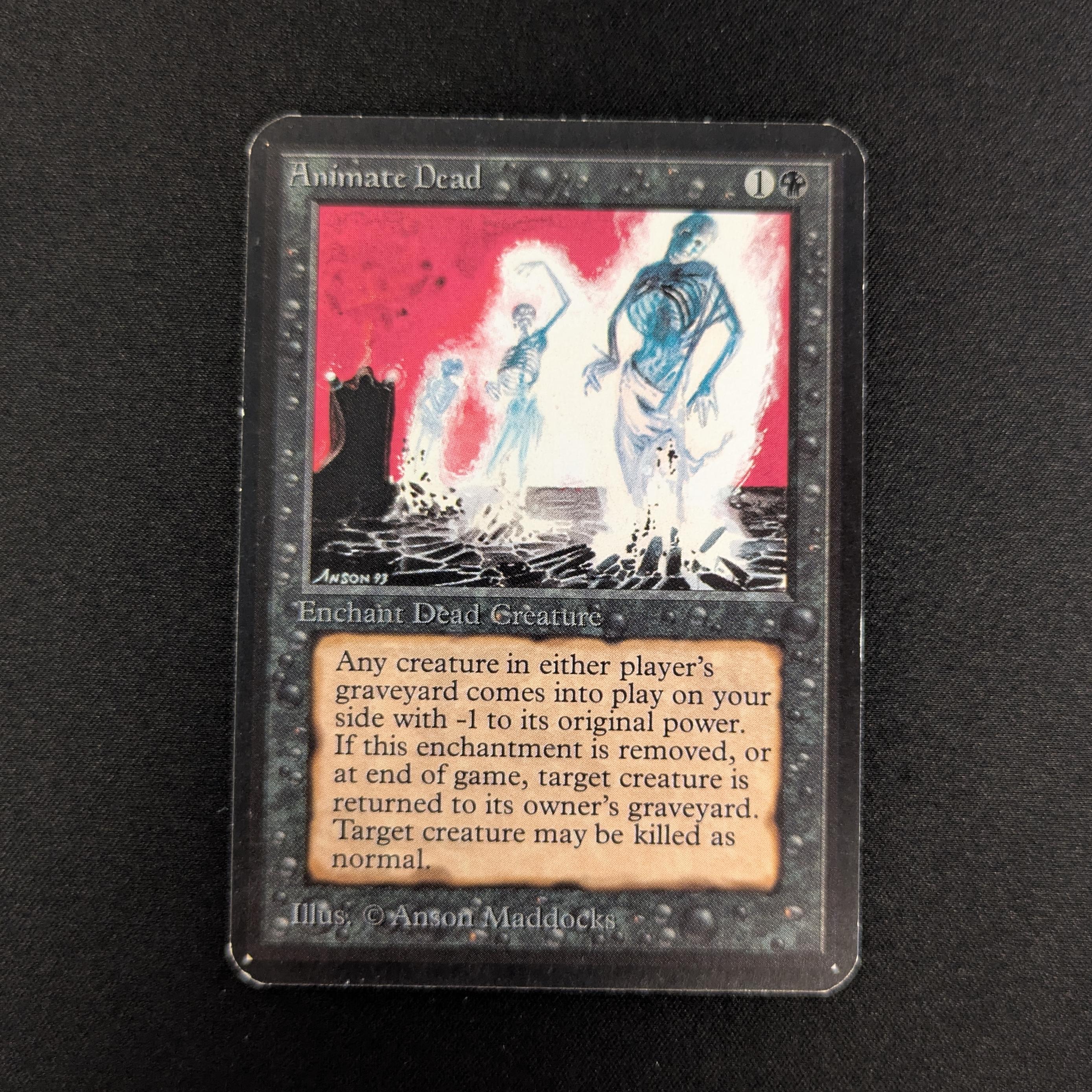 MTG Singles - Animate Dead - Alpha - GD - 26868