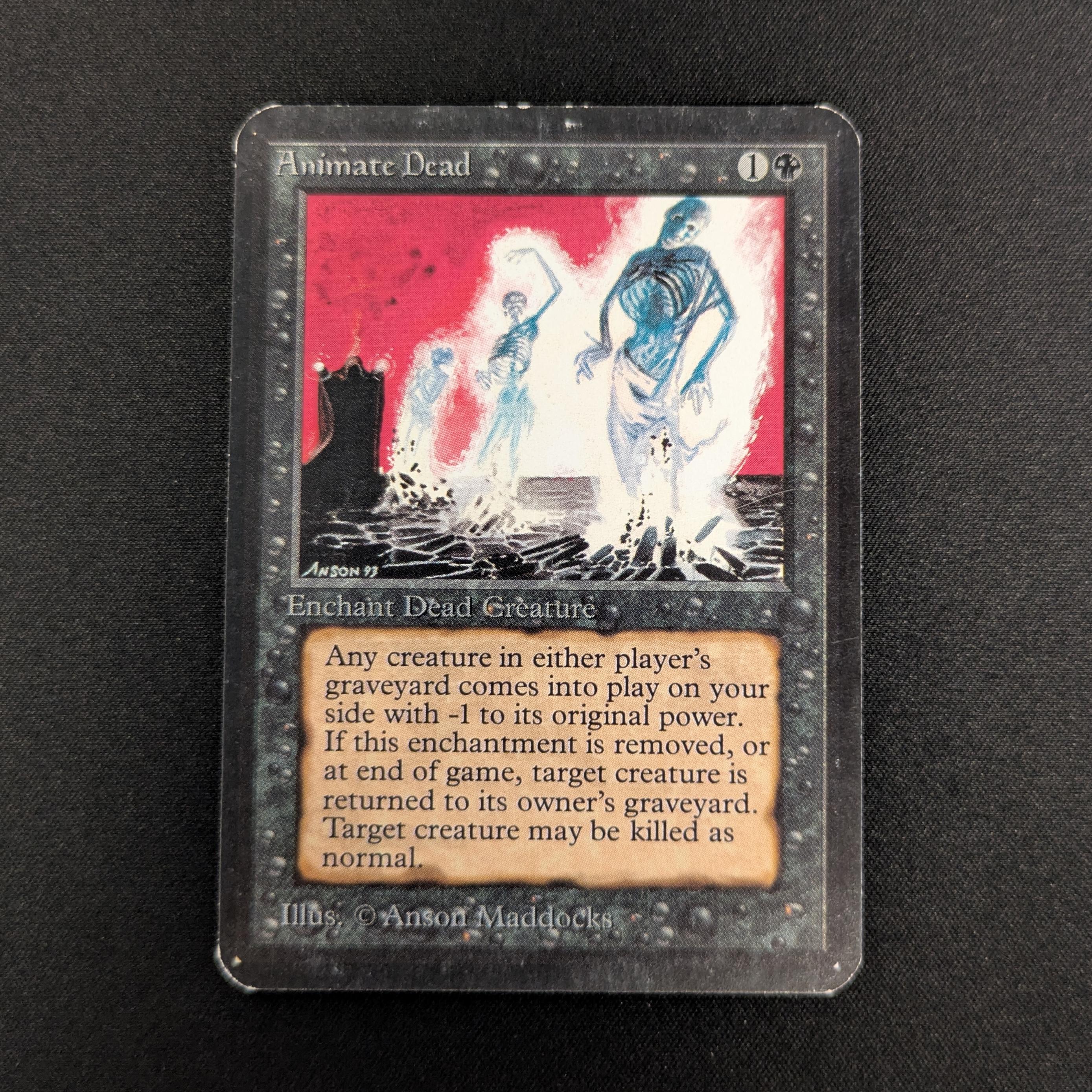 MTG Singles - Animate Dead - Alpha - GD - 26869