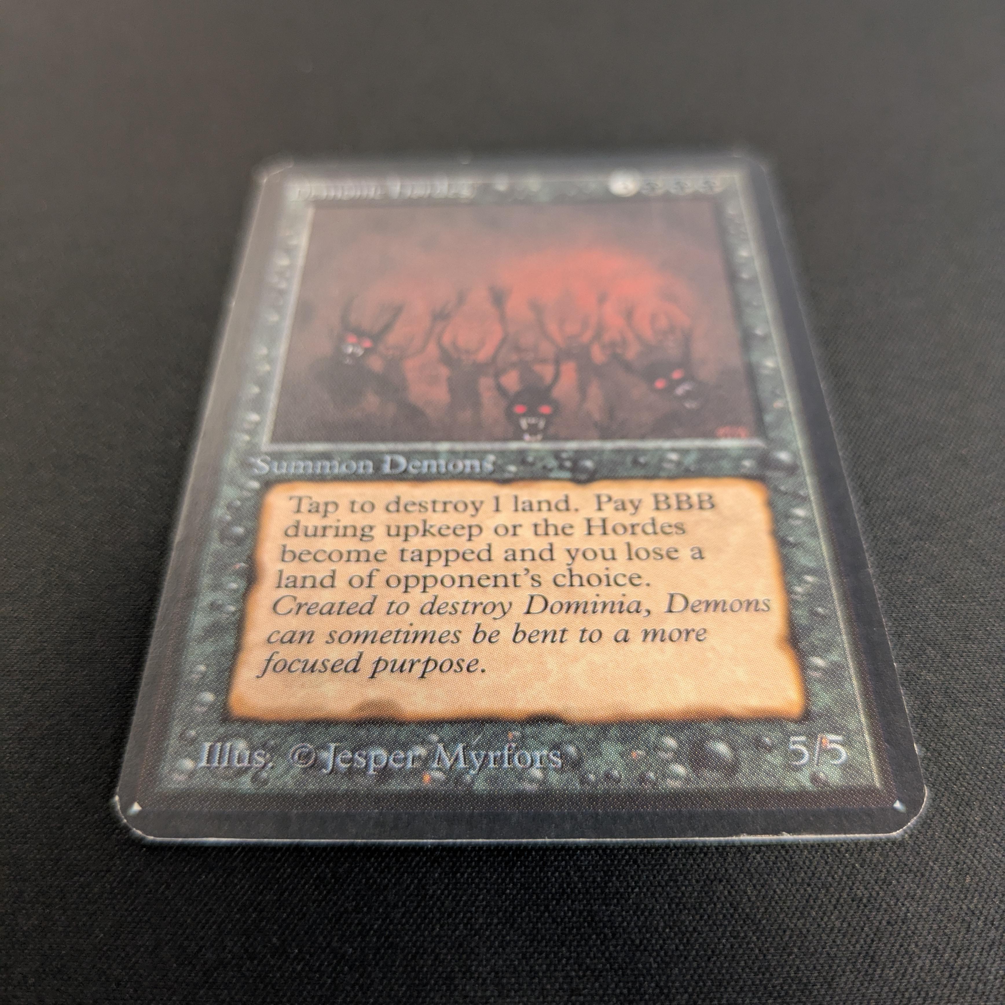MTG Singles - Demonic Hordes - Alpha - 