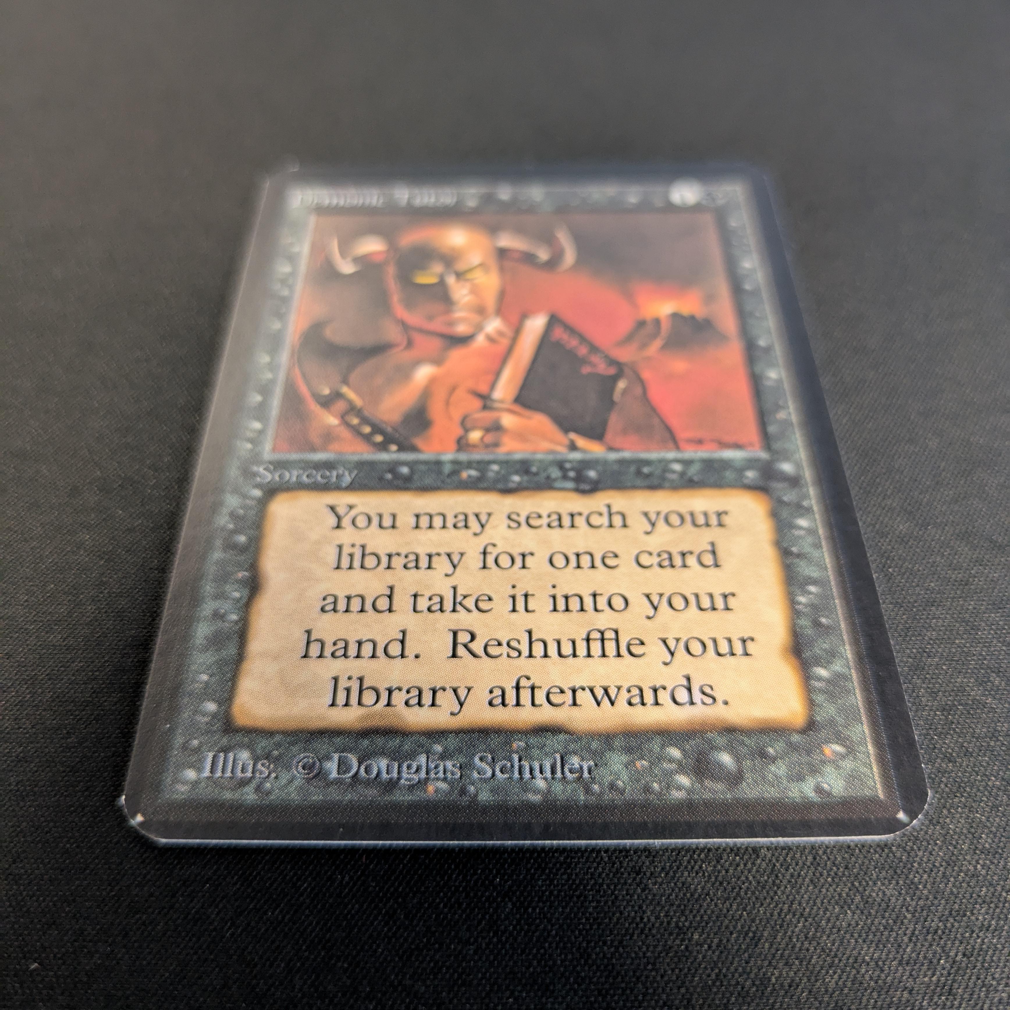 MTG Singles - Demonic Tutor - Alpha - 