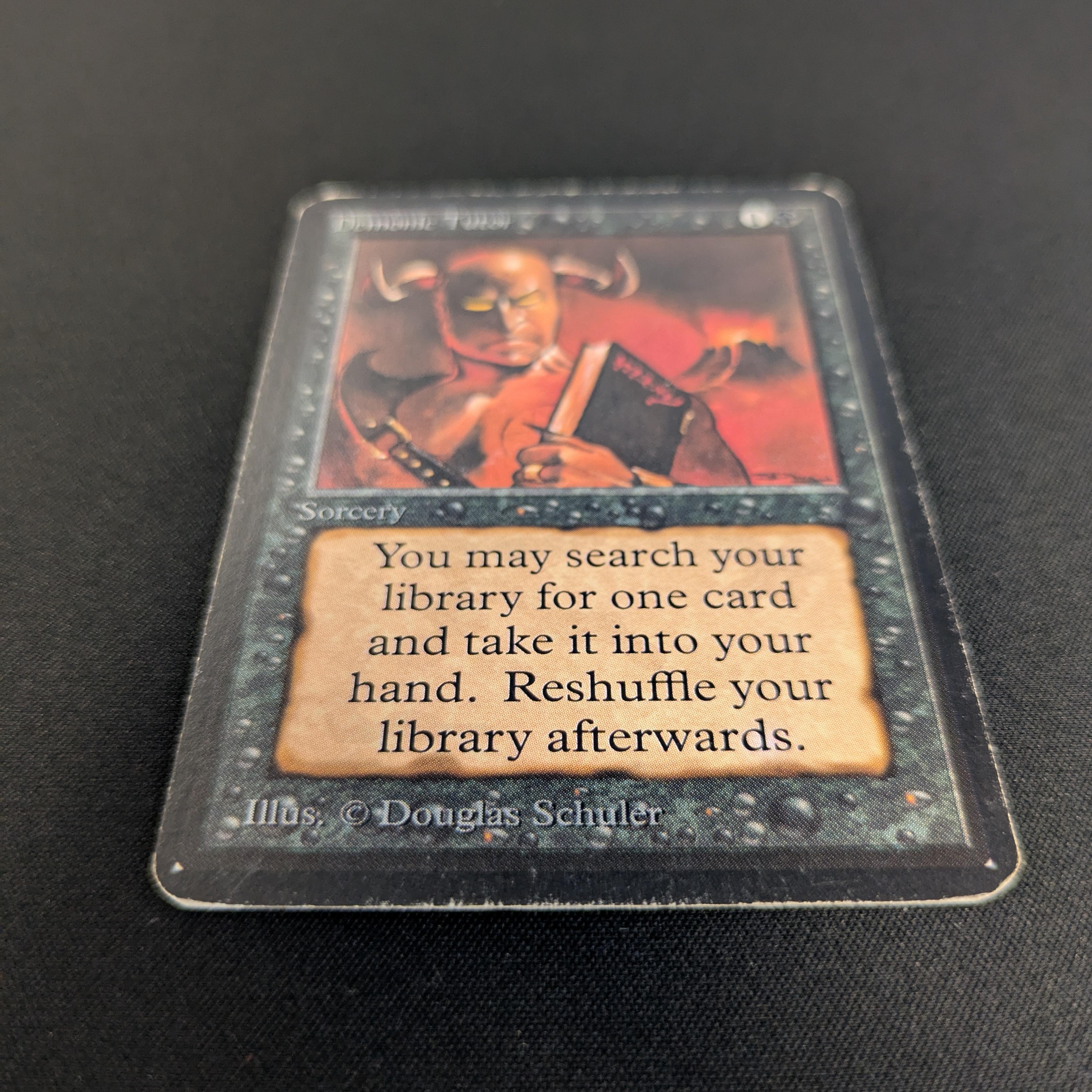 MTG Singles - Demonic Tutor - Alpha - 