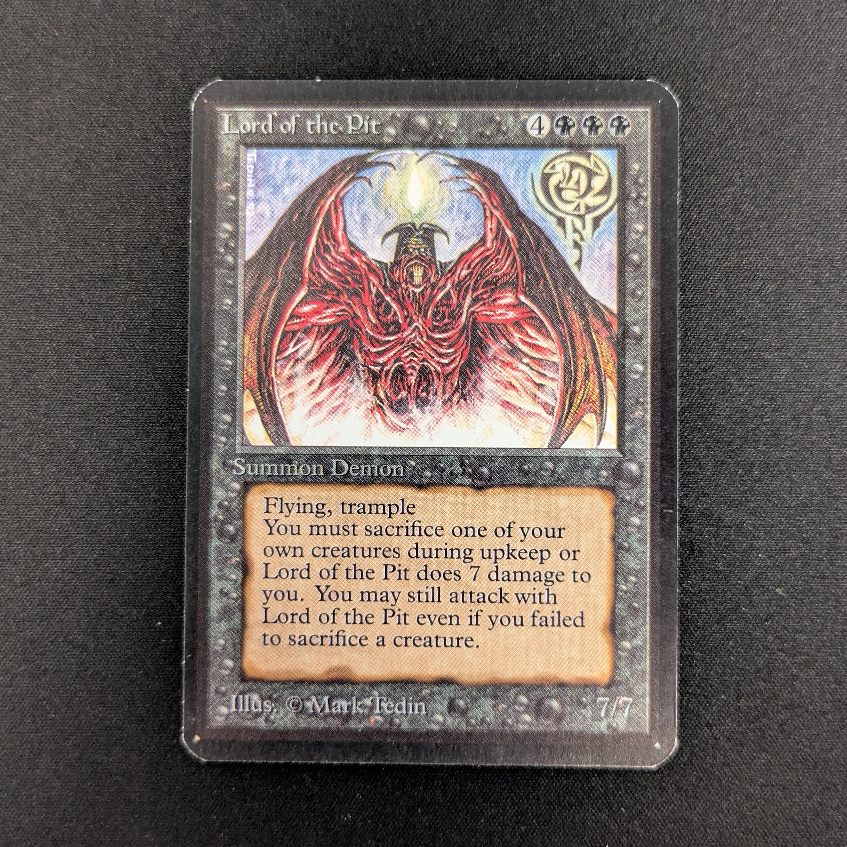 MTG Singles - Lord of the Pit - Alpha - NM - 26892