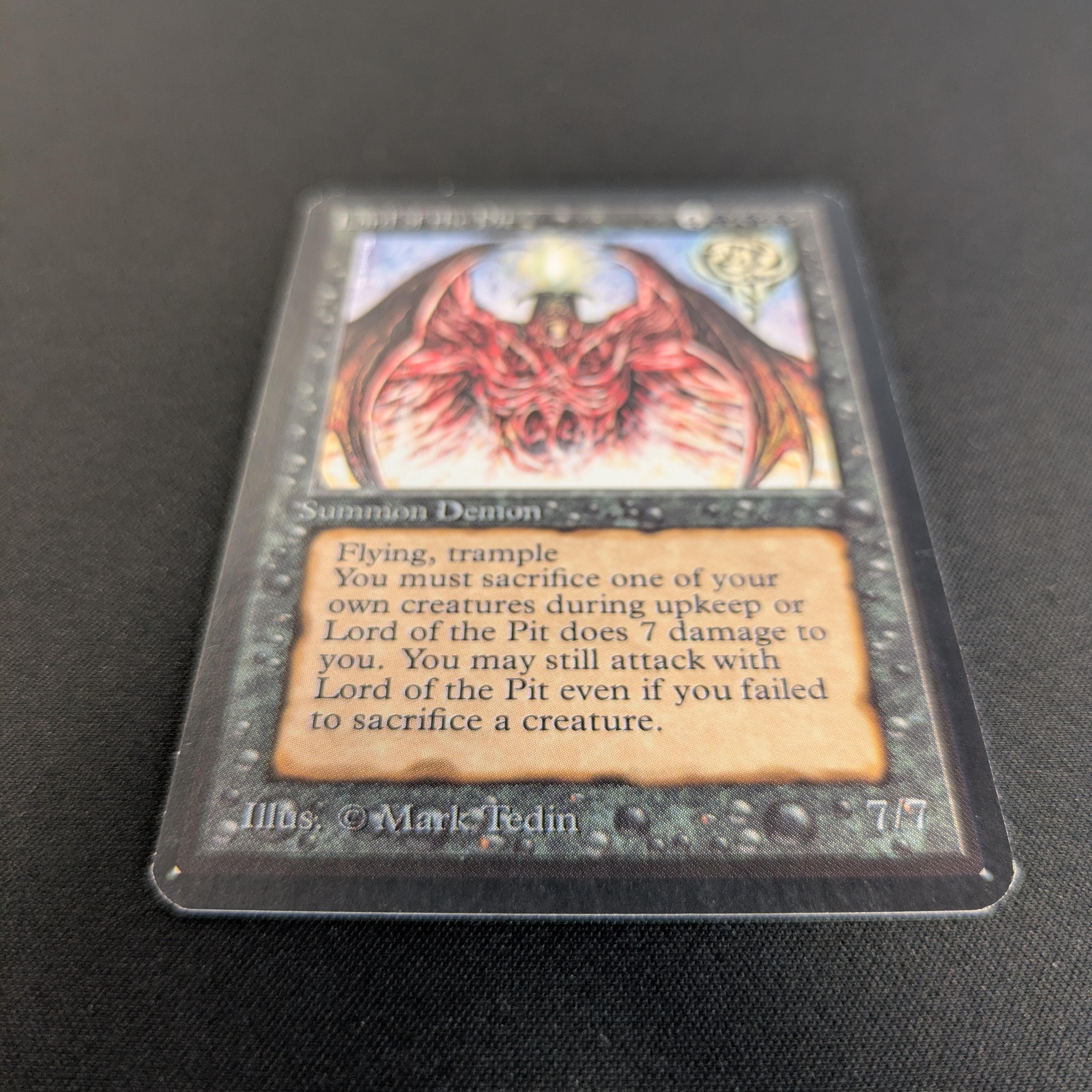 MTG Singles - Lord of the Pit - Alpha - 