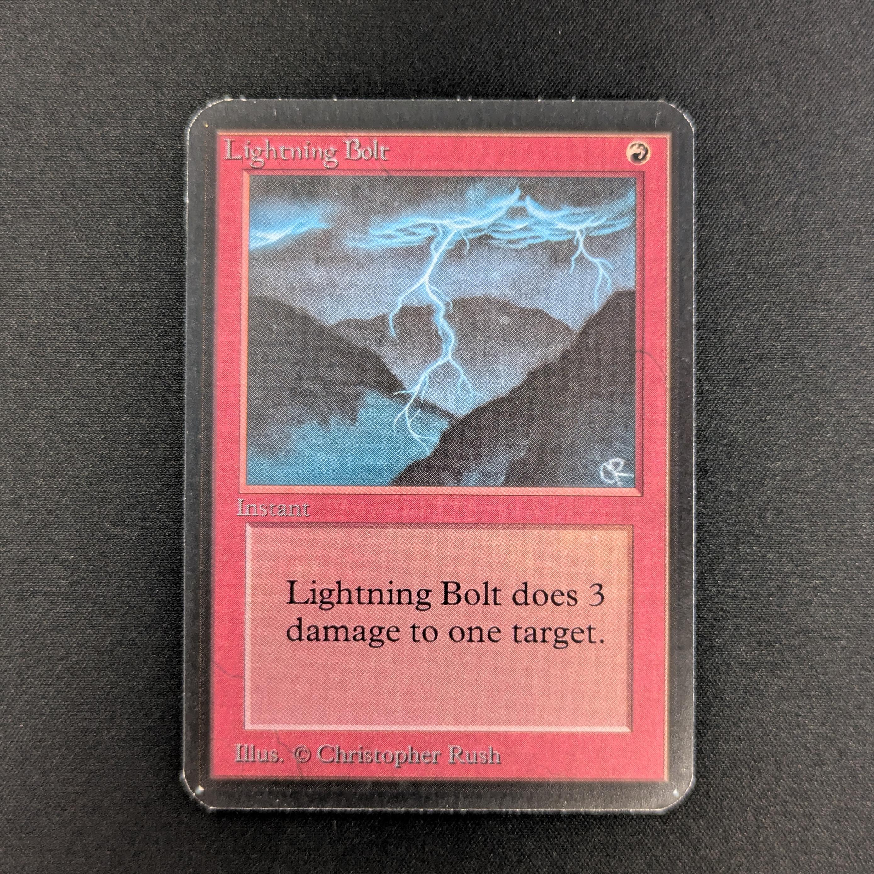 MTG Singles - Lightning Bolt - Alpha - EX - 26910