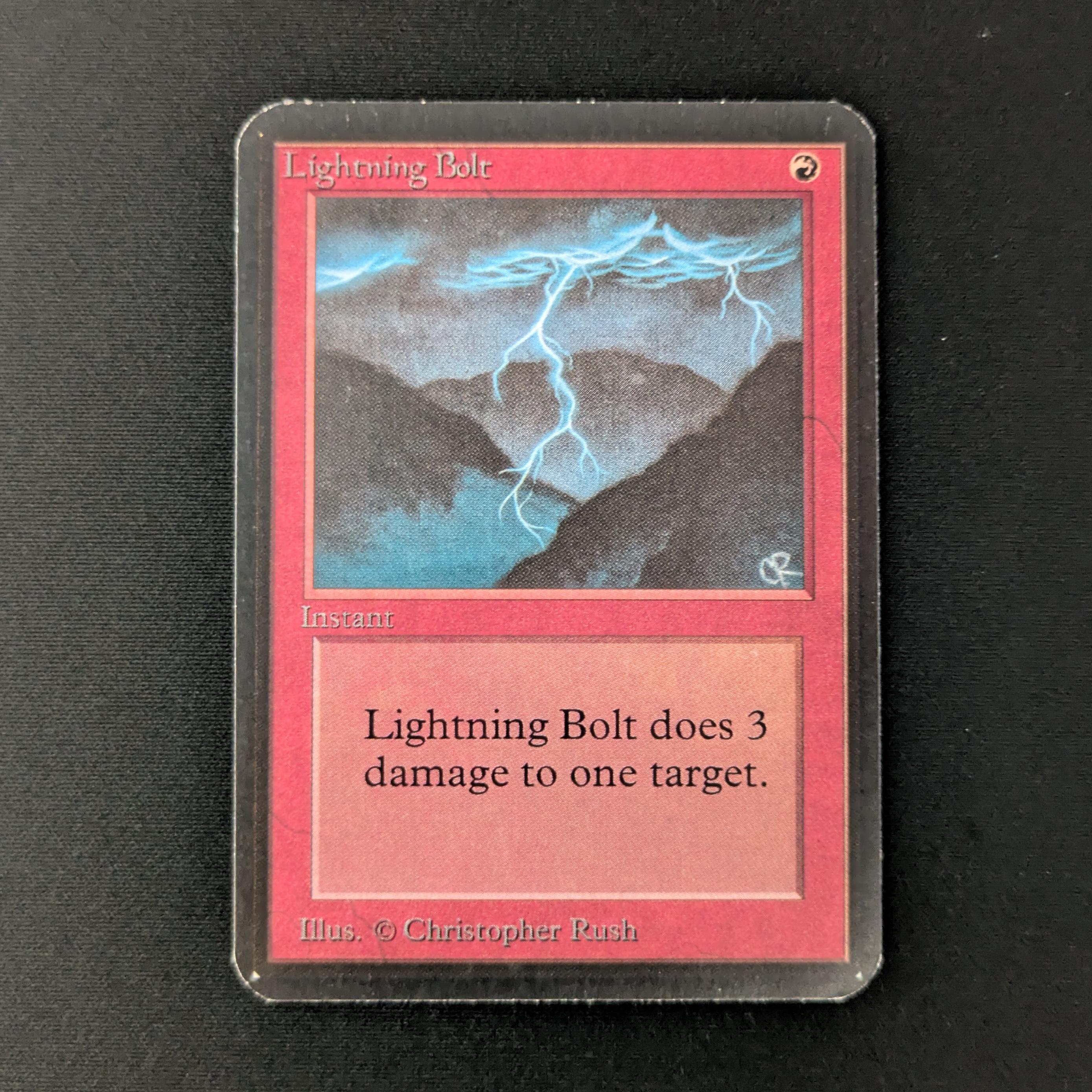 MTG Singles - Lightning Bolt - Alpha - 