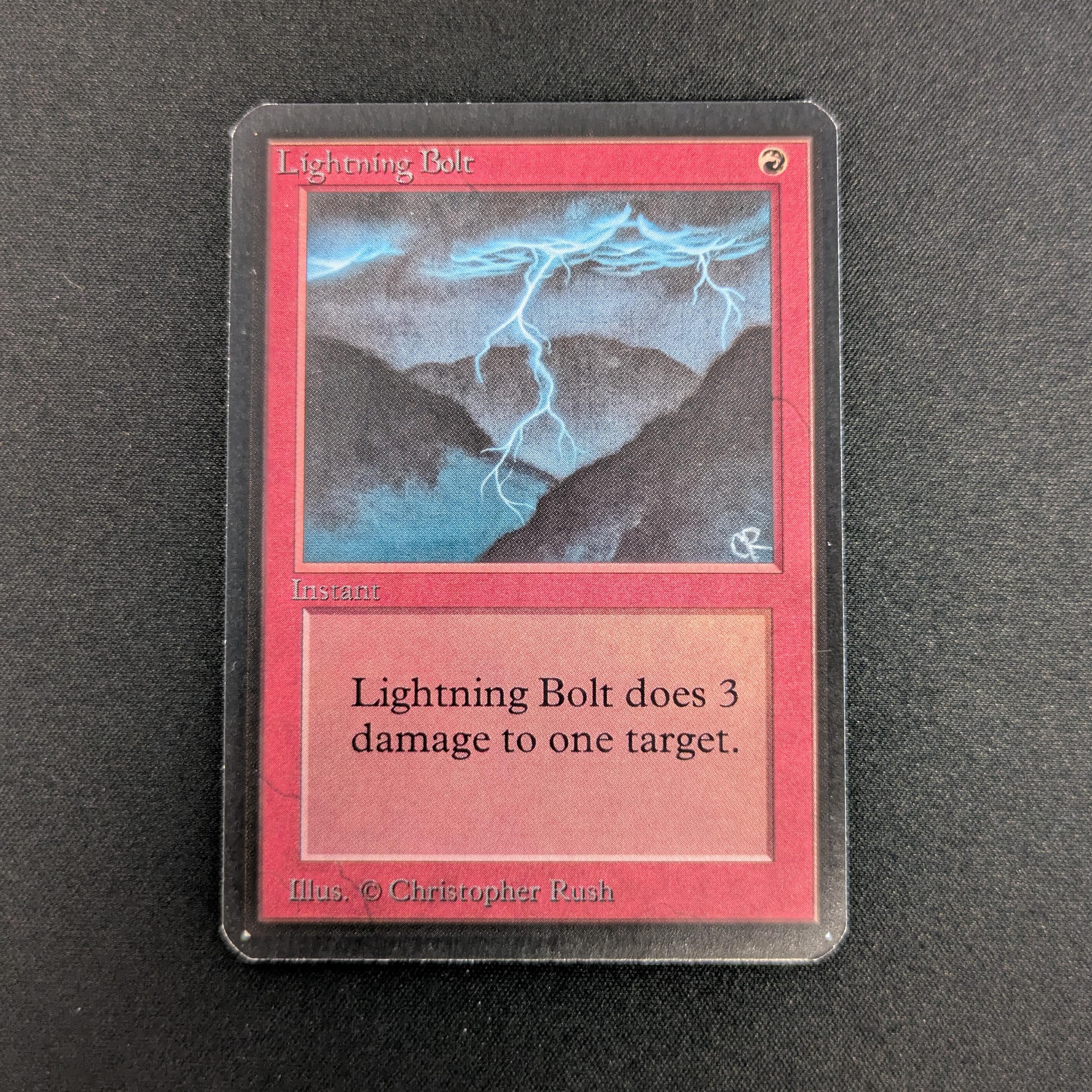 MTG Singles - Lightning Bolt - Alpha - EX - 26912