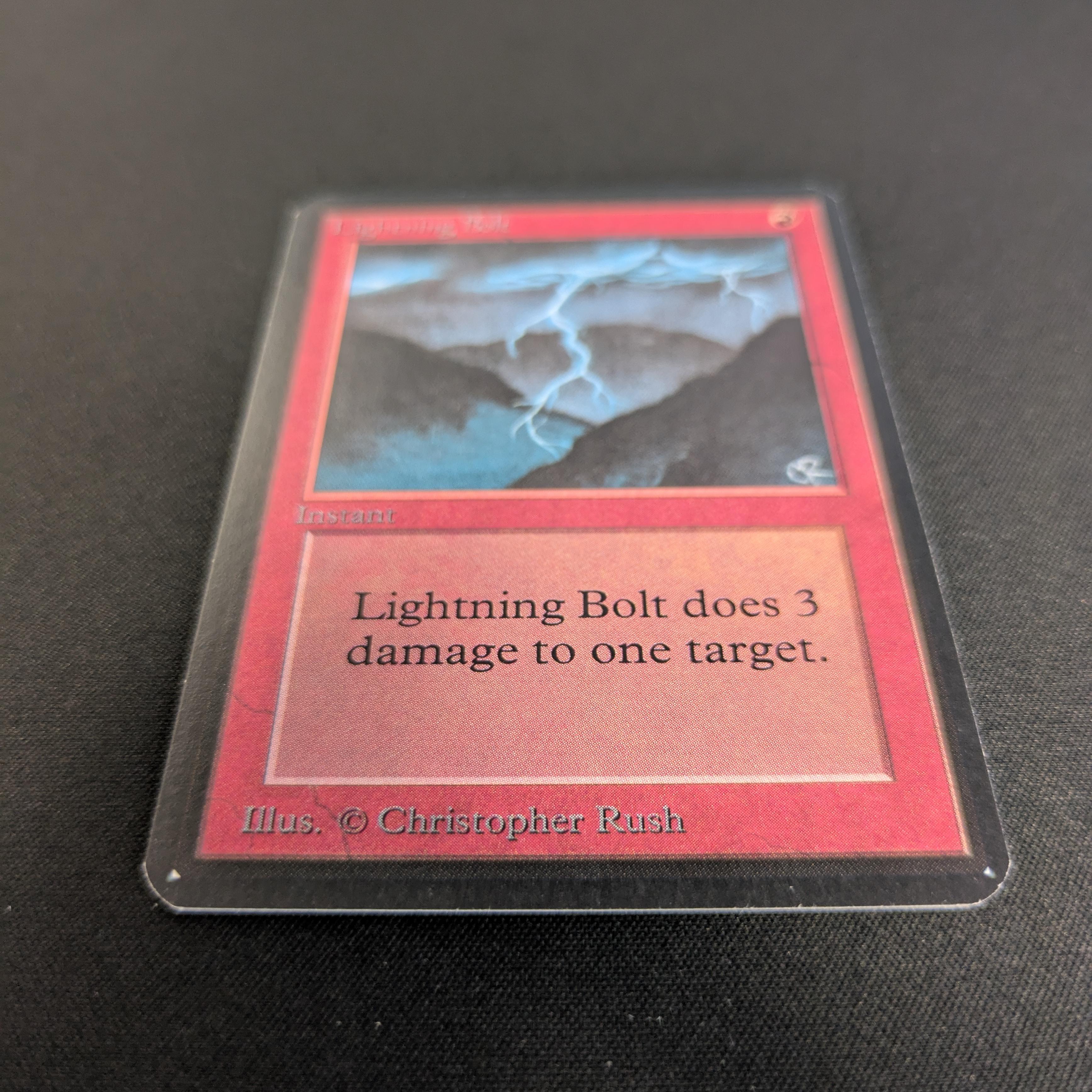MTG Singles - Lightning Bolt - Alpha - 