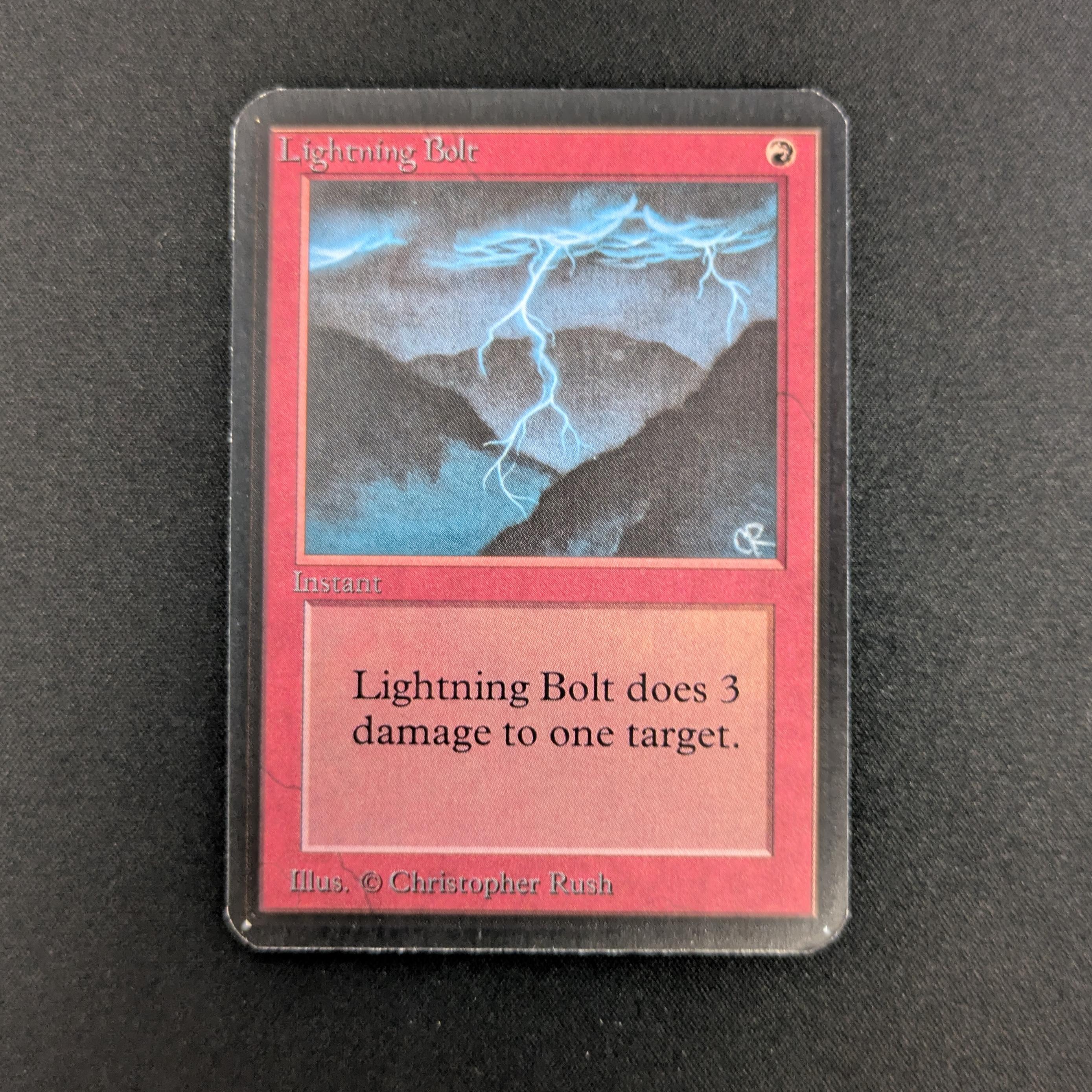 MTG Singles - Lightning Bolt - Alpha - EX - 26913