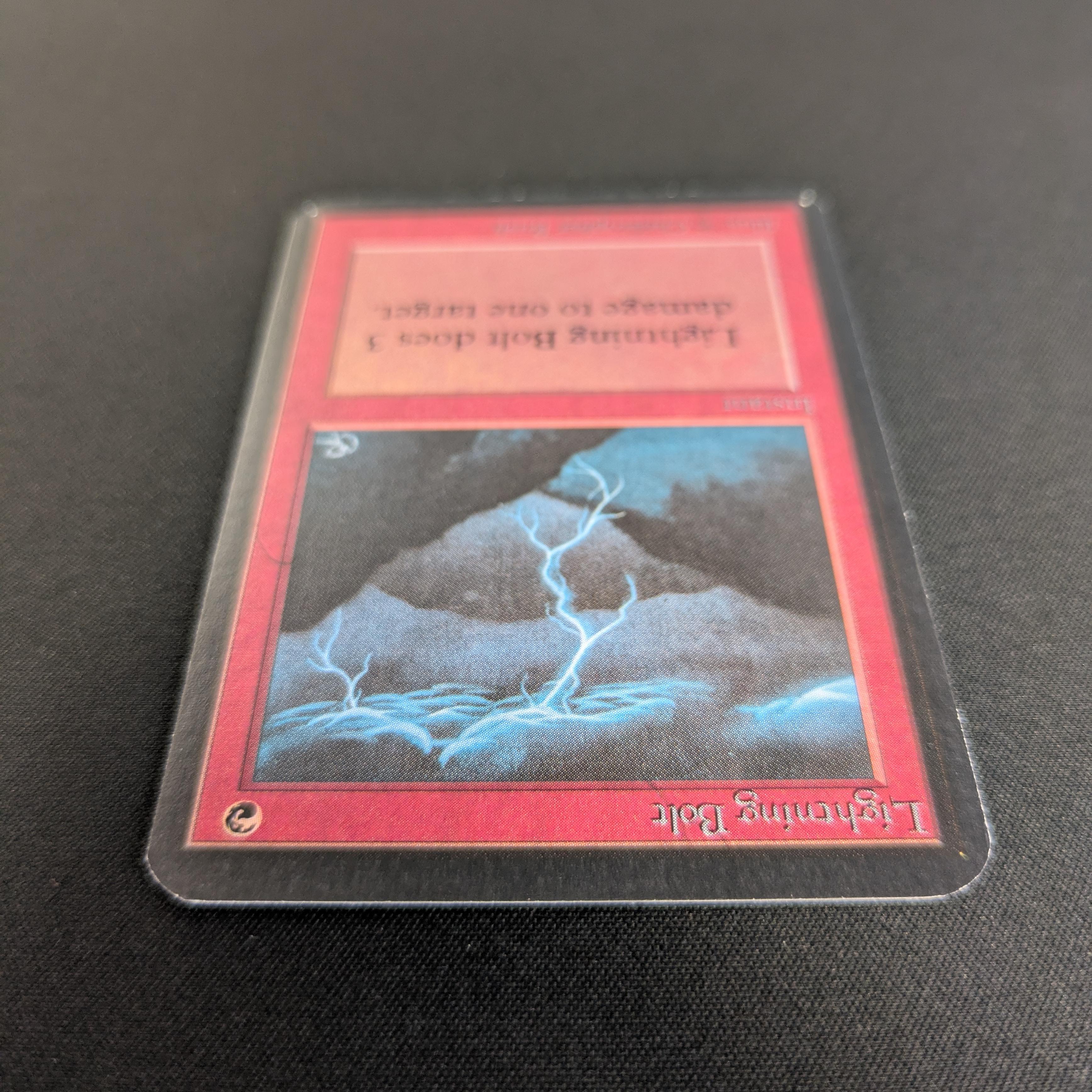 MTG Singles - Lightning Bolt - Alpha - 