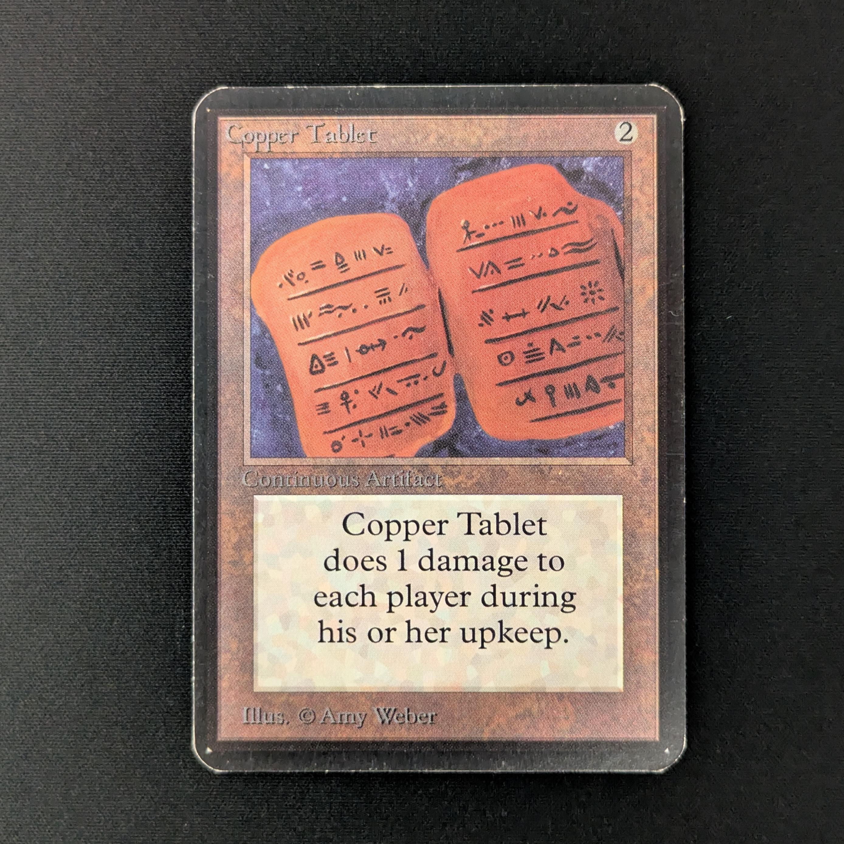 MTG Singles - Copper Tablet - Alpha - GD - 26932