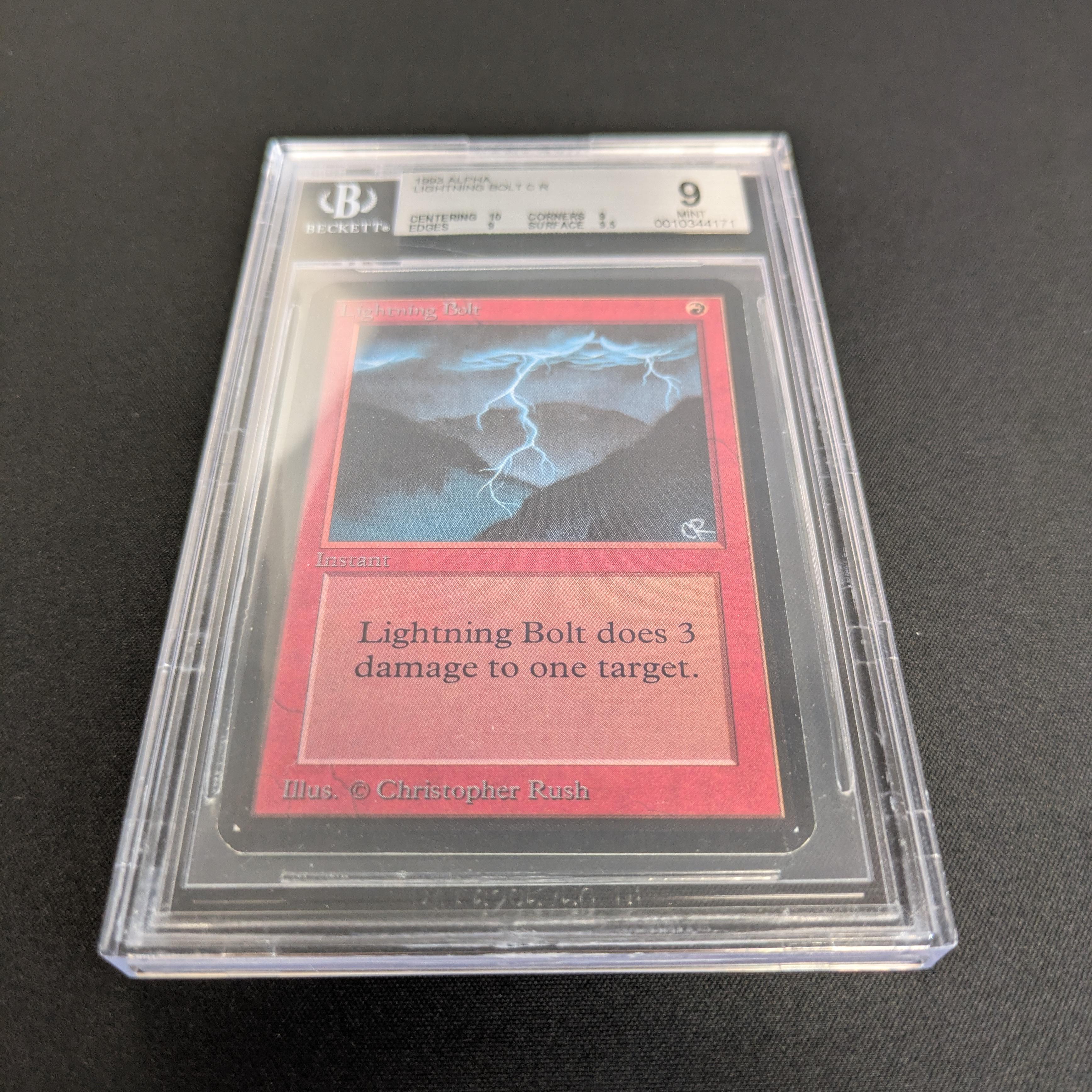 MTG Singles - Lightning Bolt - Alpha - 