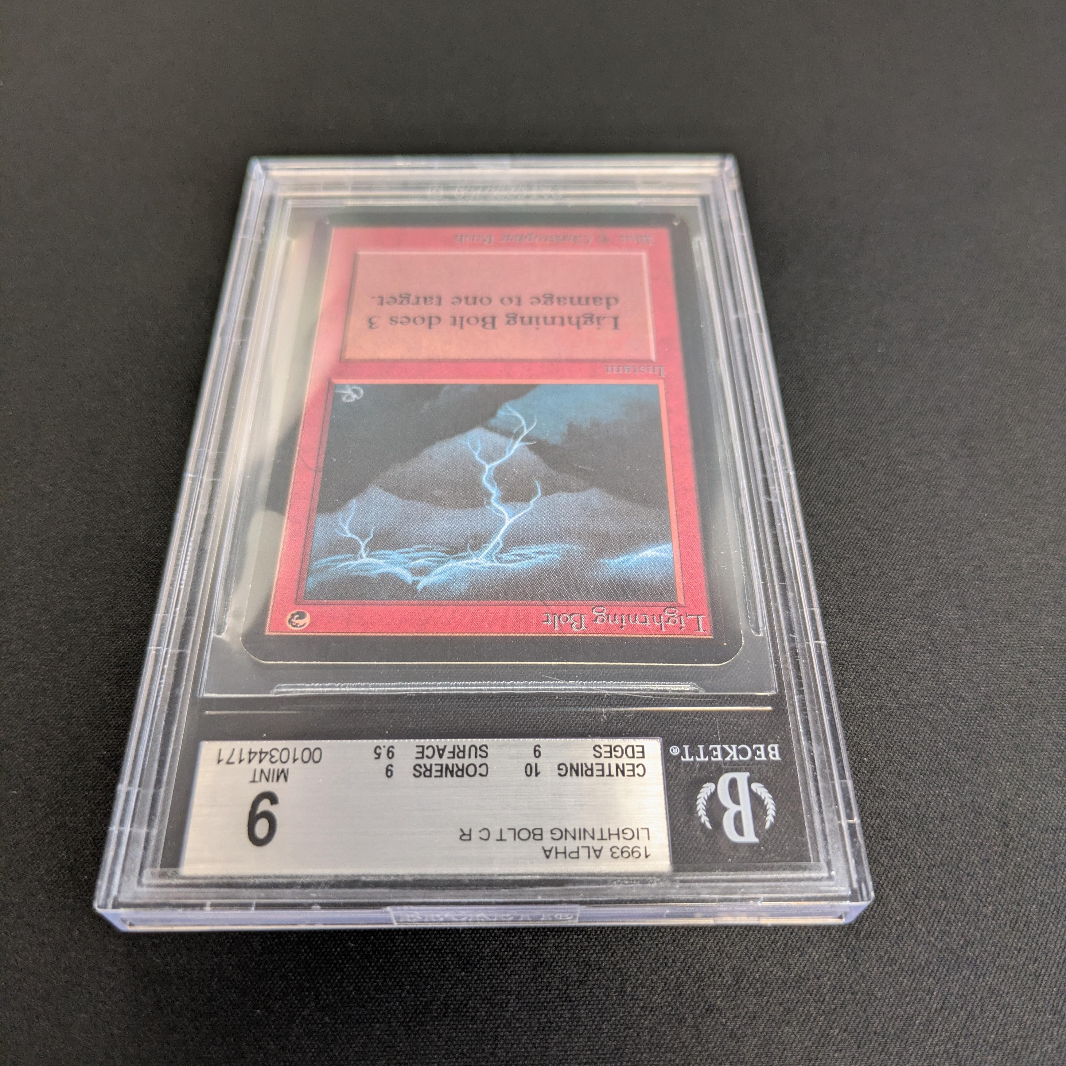 MTG Singles - Lightning Bolt - Alpha - 