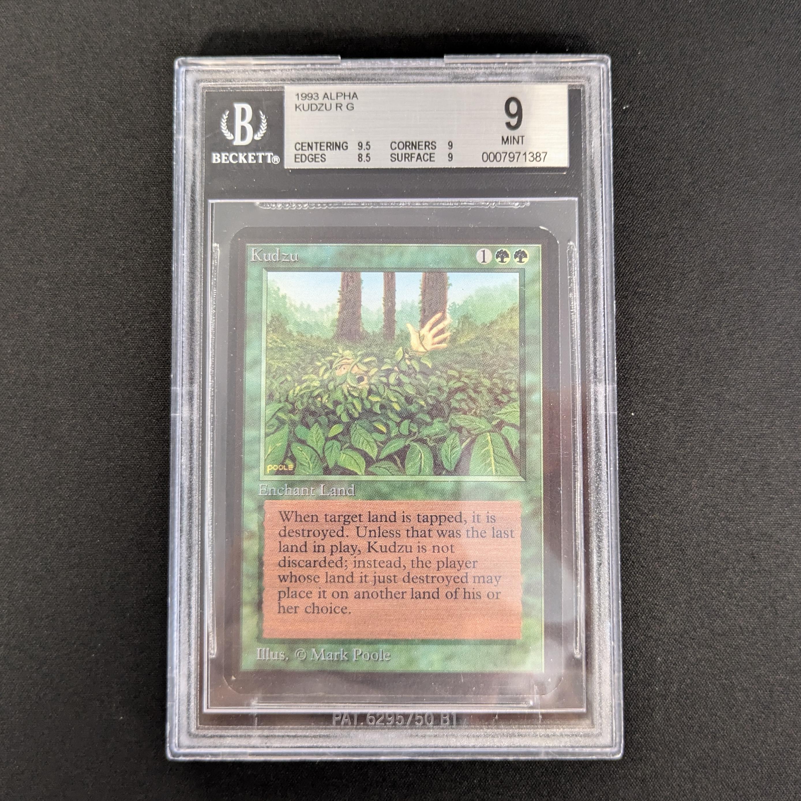 MTG Singles - Kudzu - Alpha - BGS 9 - 26996