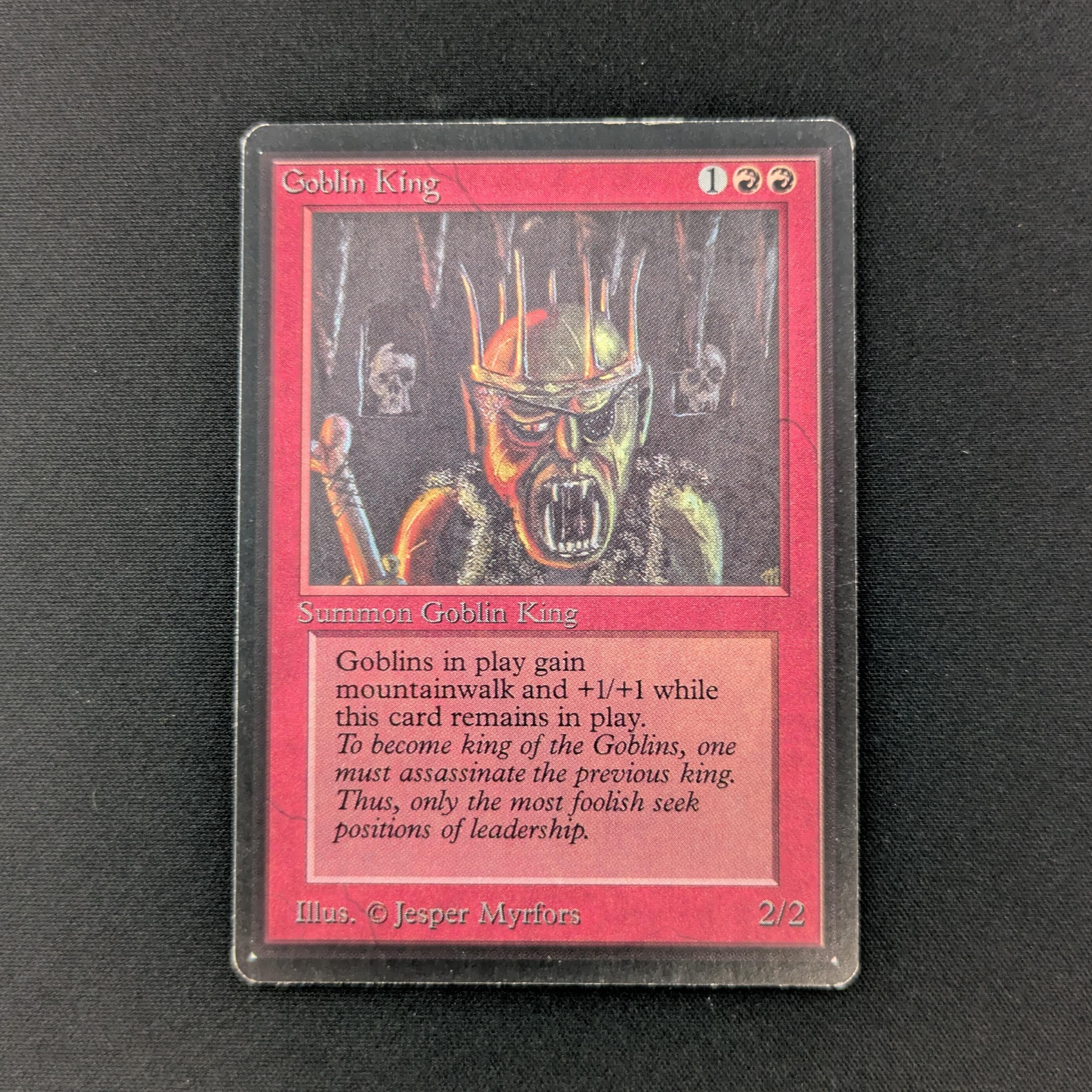 MTG Singles - Goblin King - Beta - GD - 27009