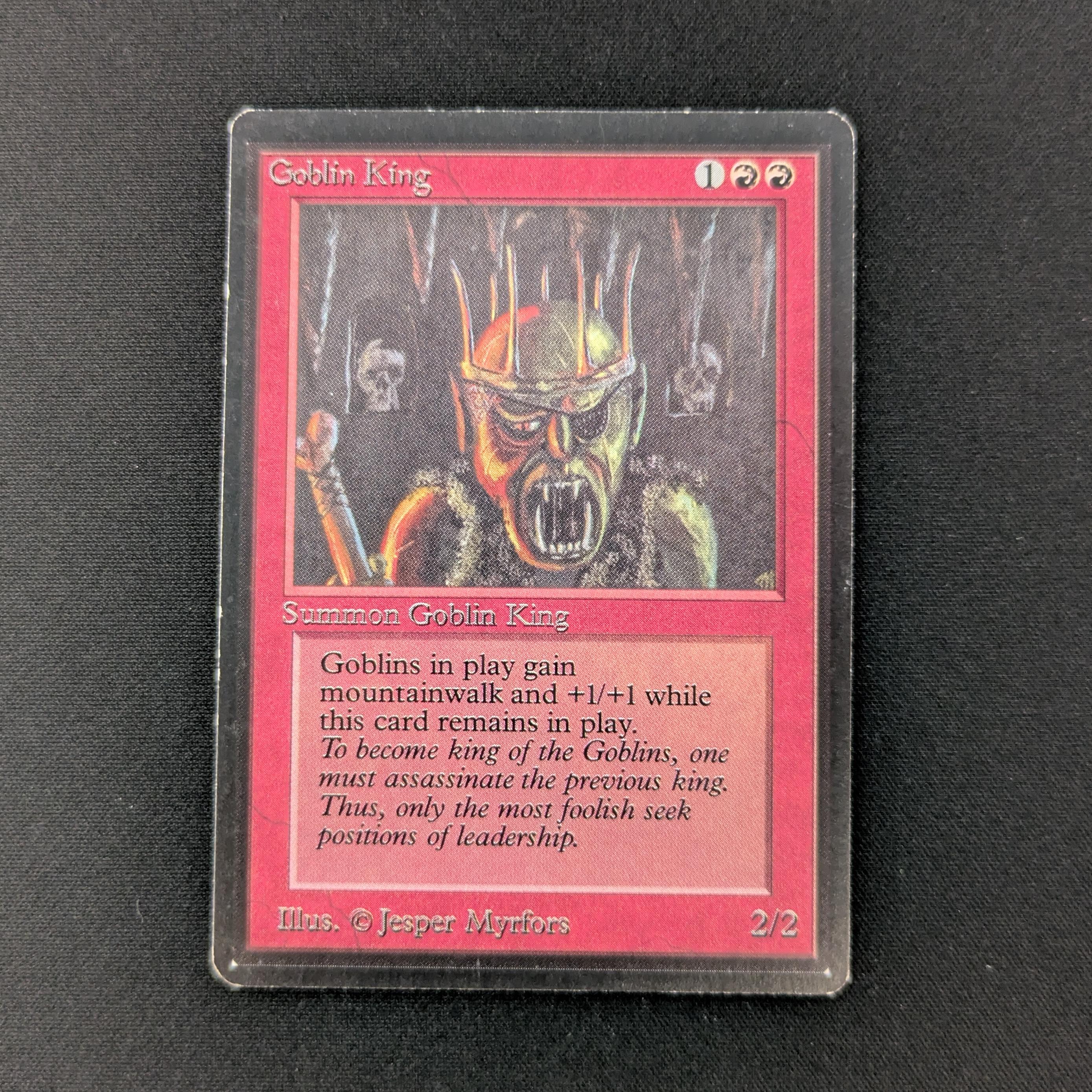 MTG Singles - Goblin King - Beta - GD - 27010