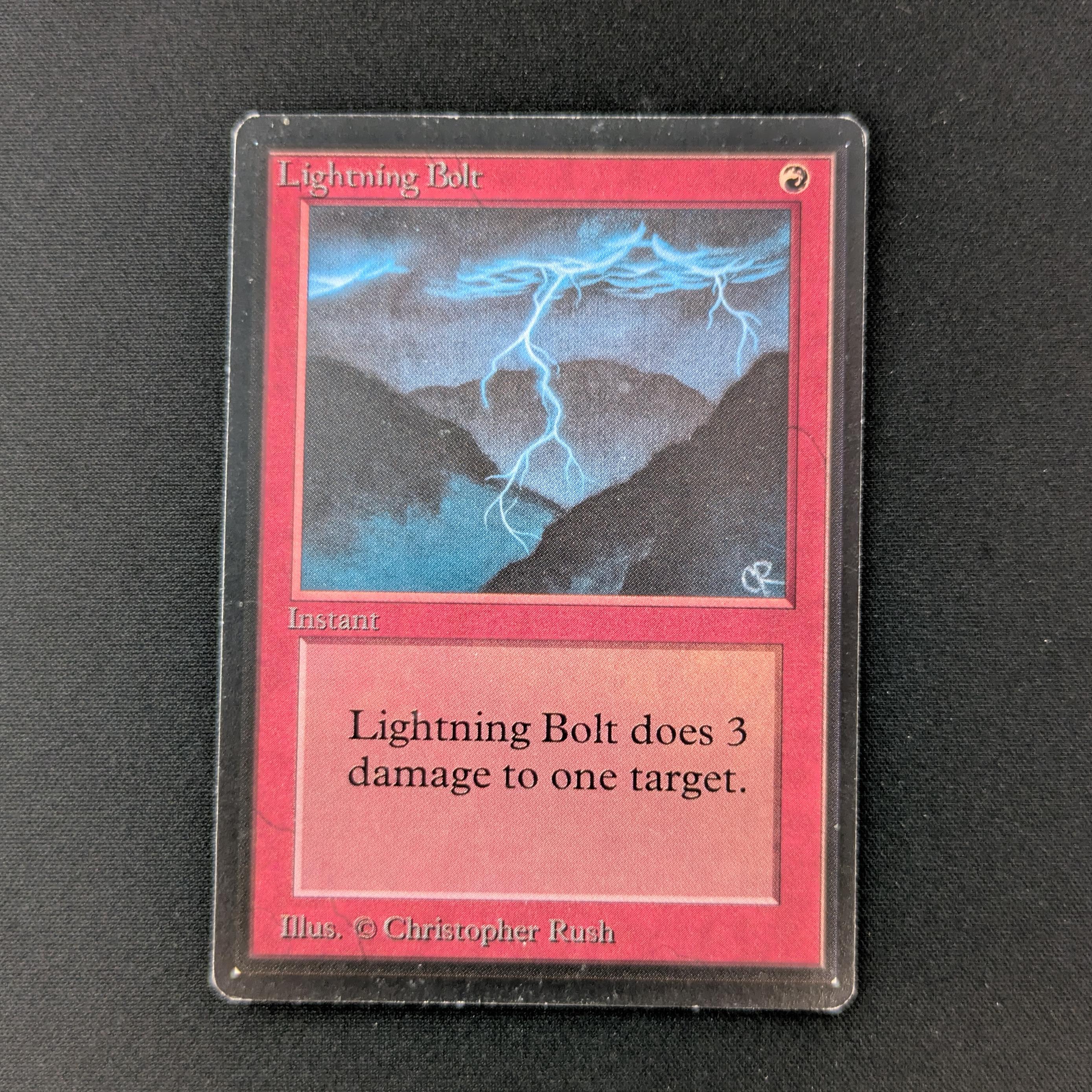 MTG Singles - Lightning Bolt - Beta - GD - 27014