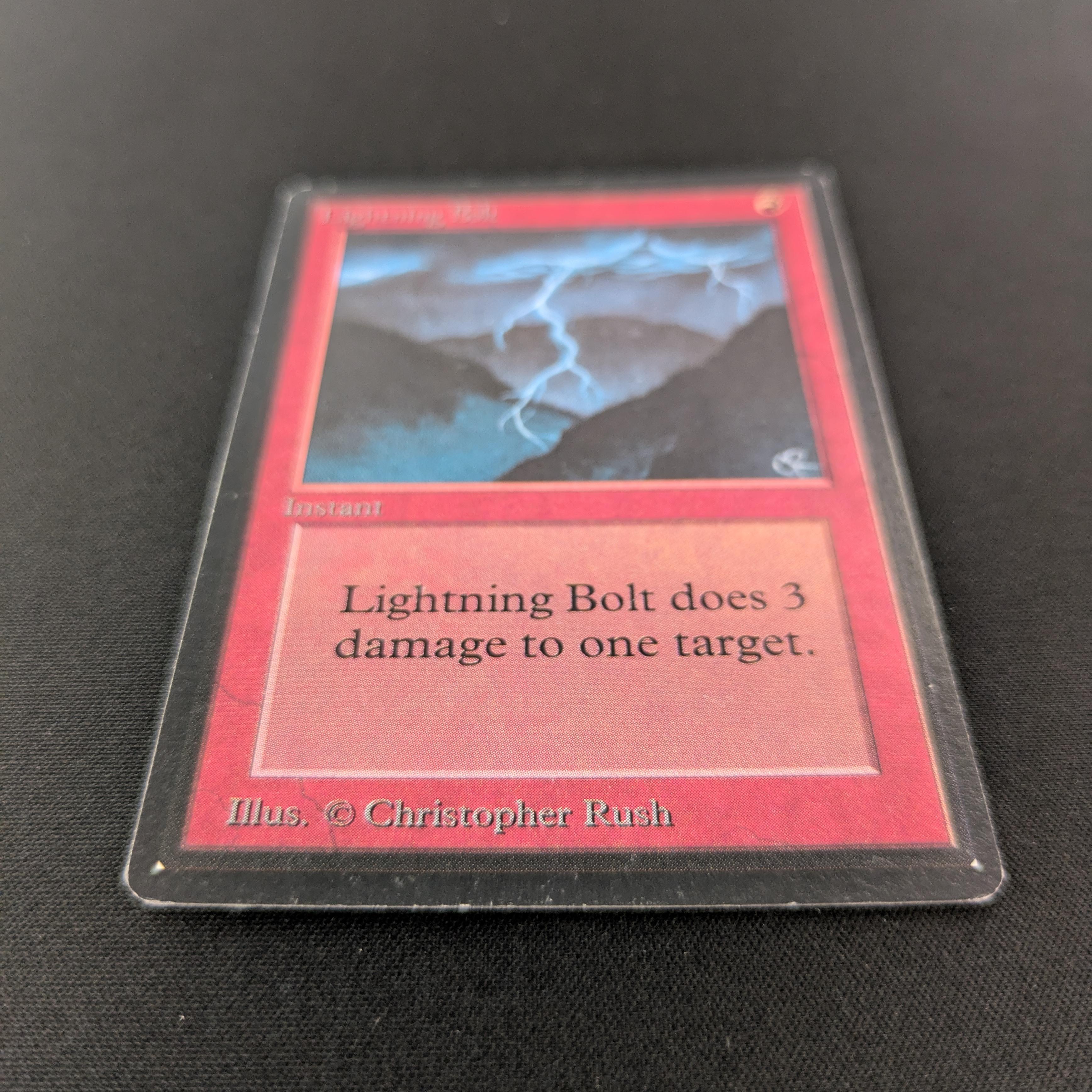 MTG Singles - Lightning Bolt - Beta - 