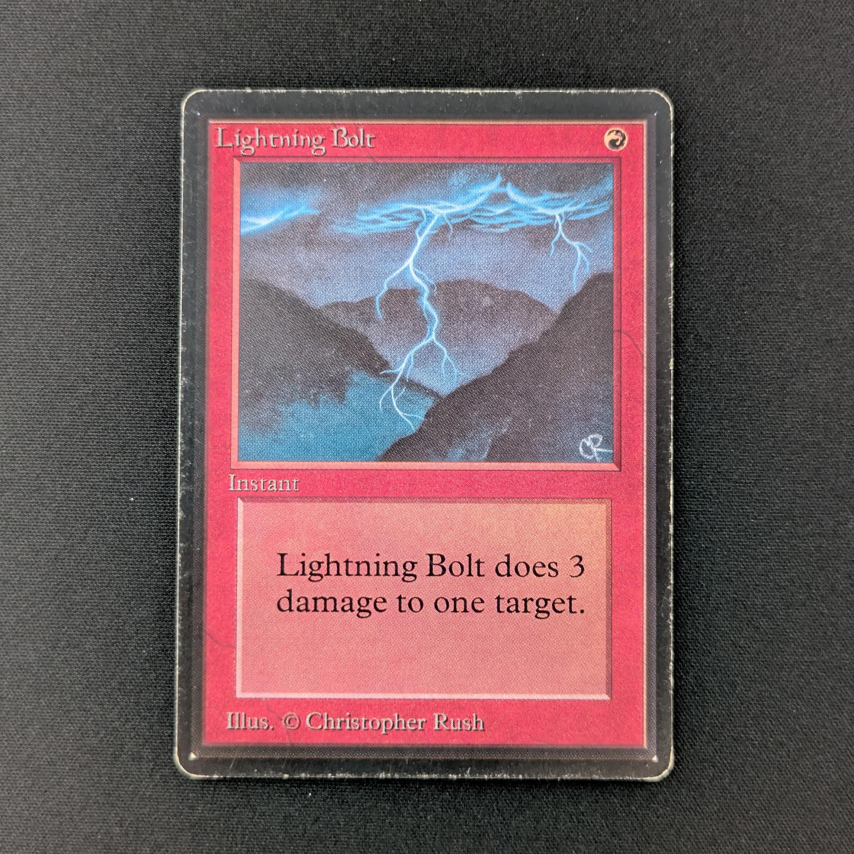 MTG Singles - Lightning Bolt - Beta - LP - 27016