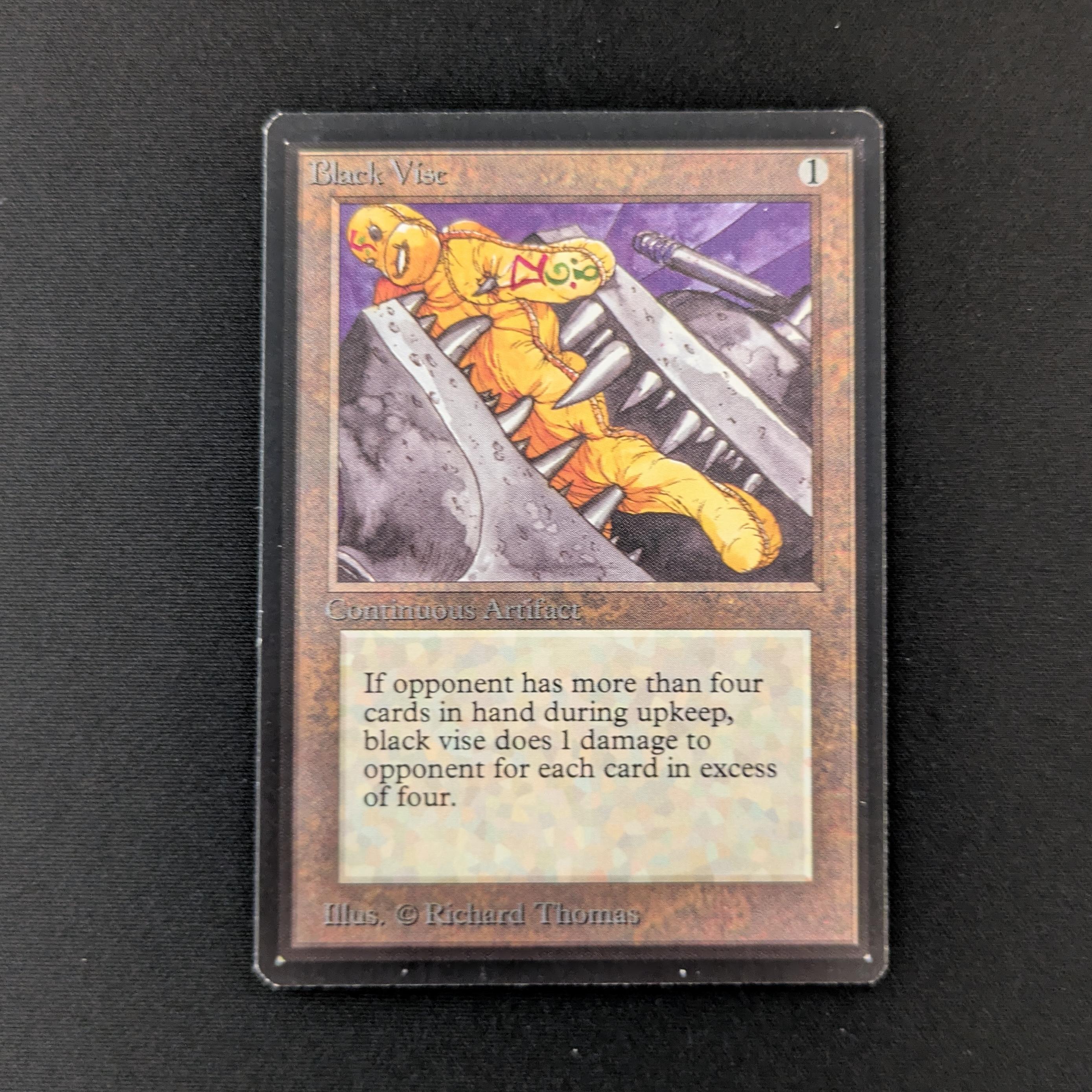 MTG Singles - Black Vise - Beta - EX - 27022