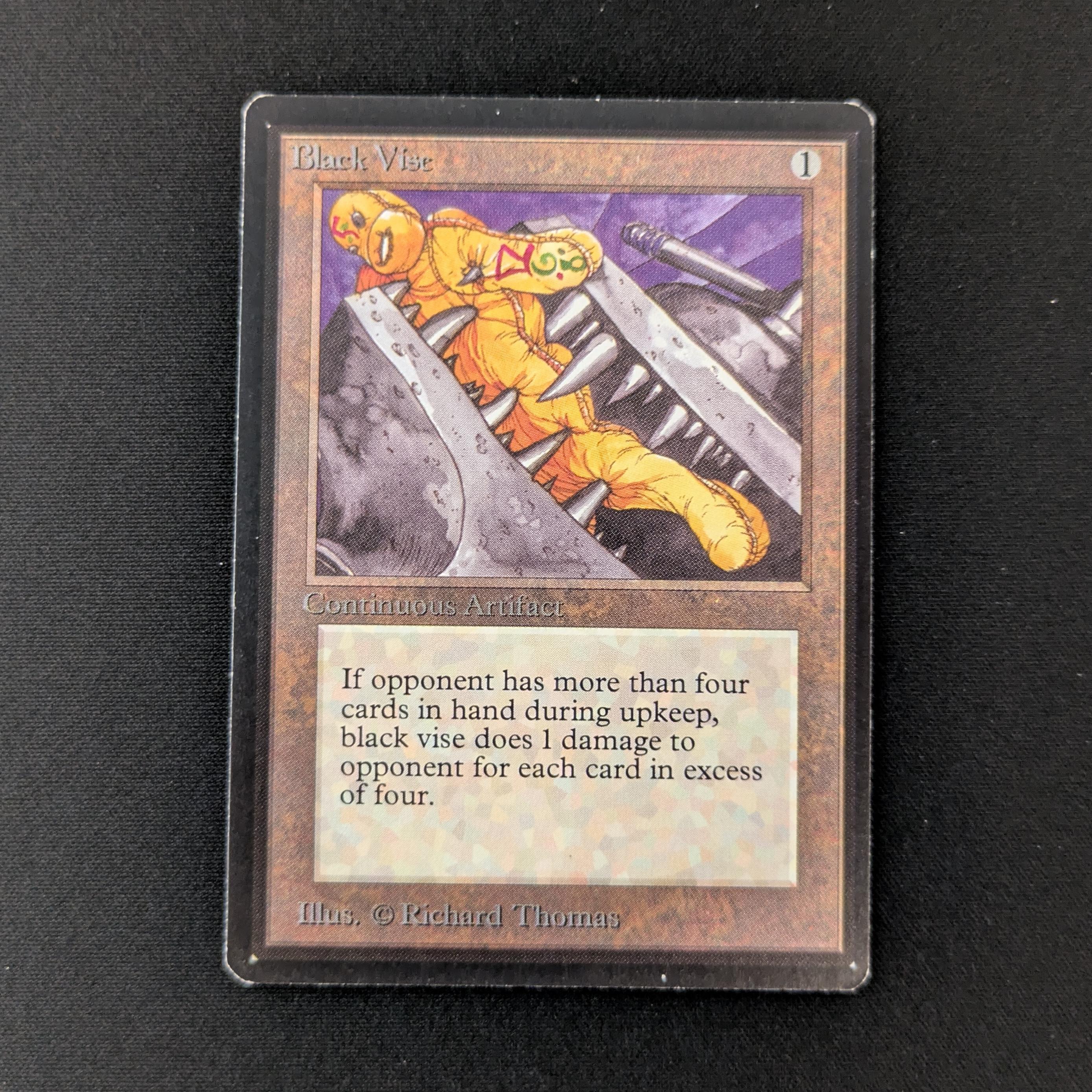 MTG Singles - Black Vise - Beta - EX - 27023