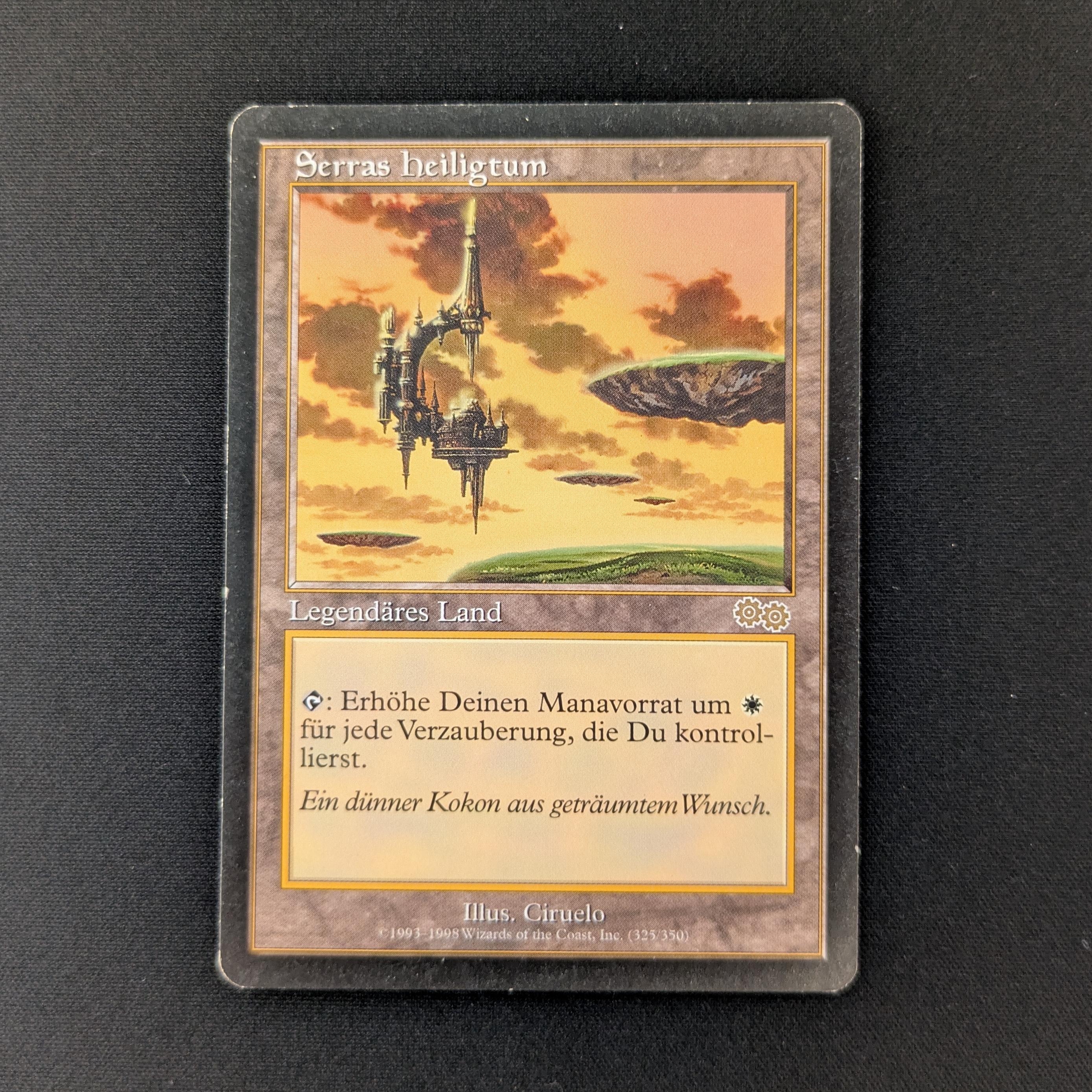 MTG Singles - Serra's Sanctum - Urza's Saga - German - GD - 27066