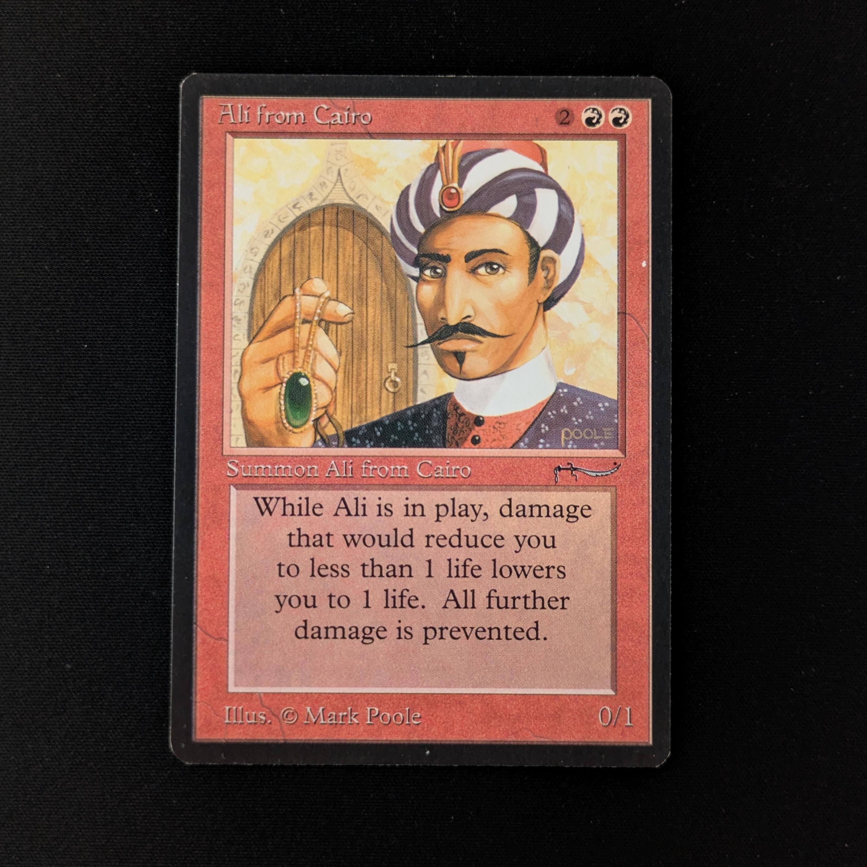 MTG Singles - Ali from Cairo - Arabian Nights - EX - 27085