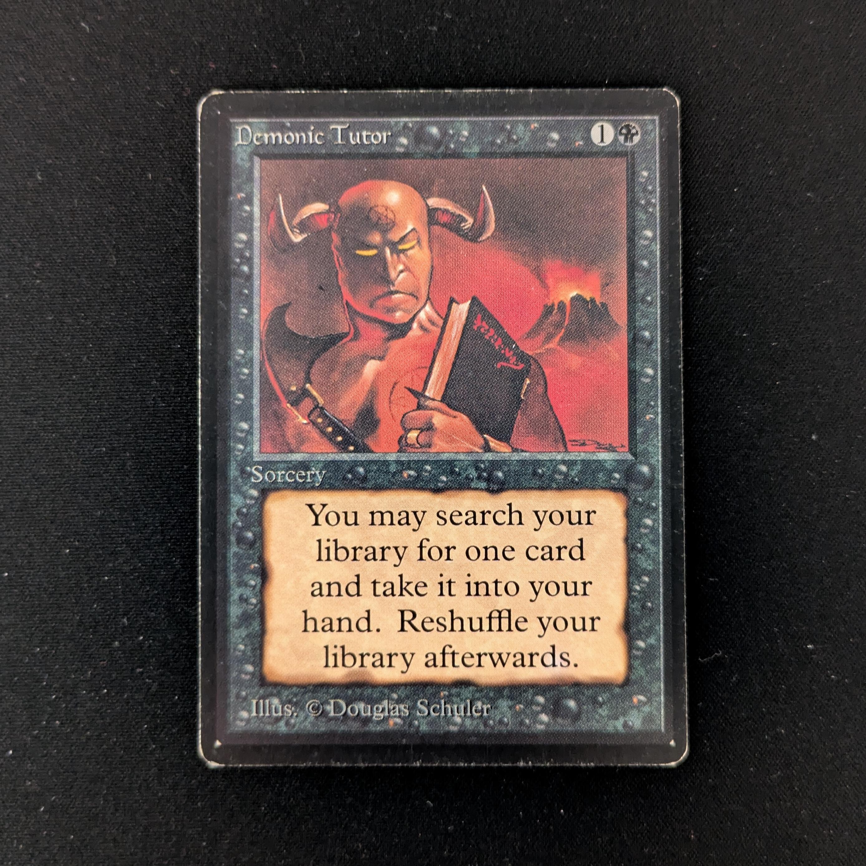 MTG Singles - Demonic Tutor - Beta - LP - 27106