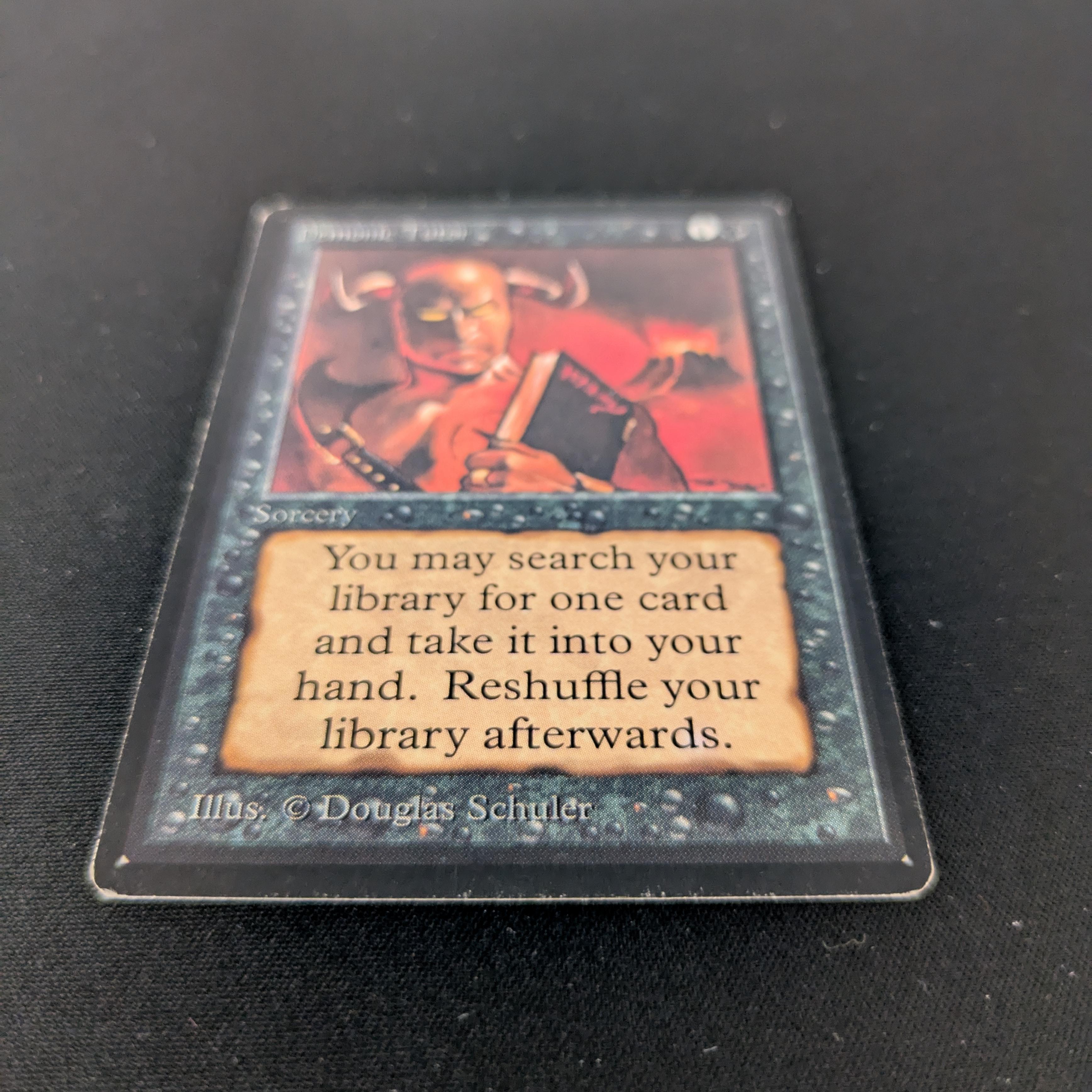 MTG Singles - Demonic Tutor - Beta - 