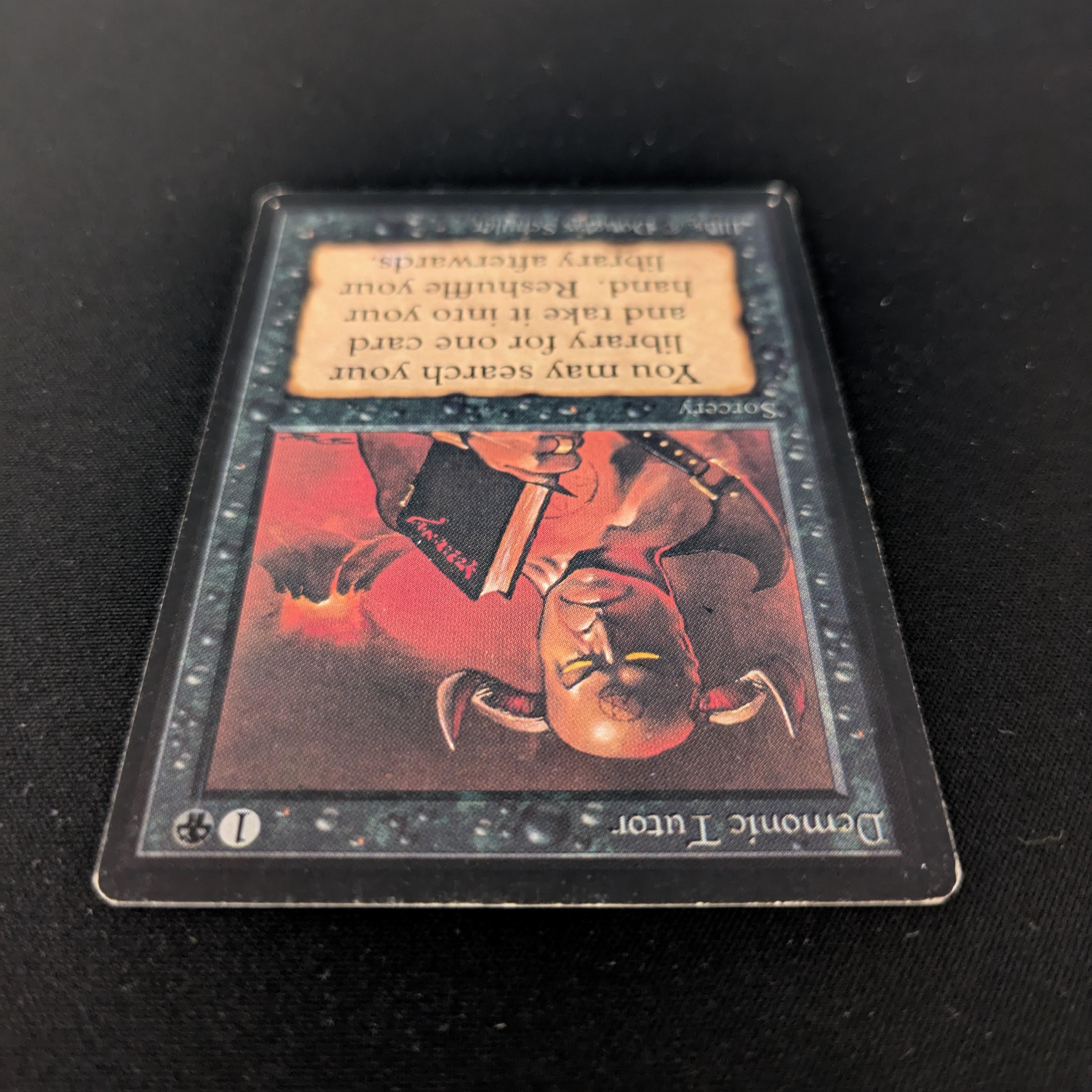 MTG Singles - Demonic Tutor - Beta - 