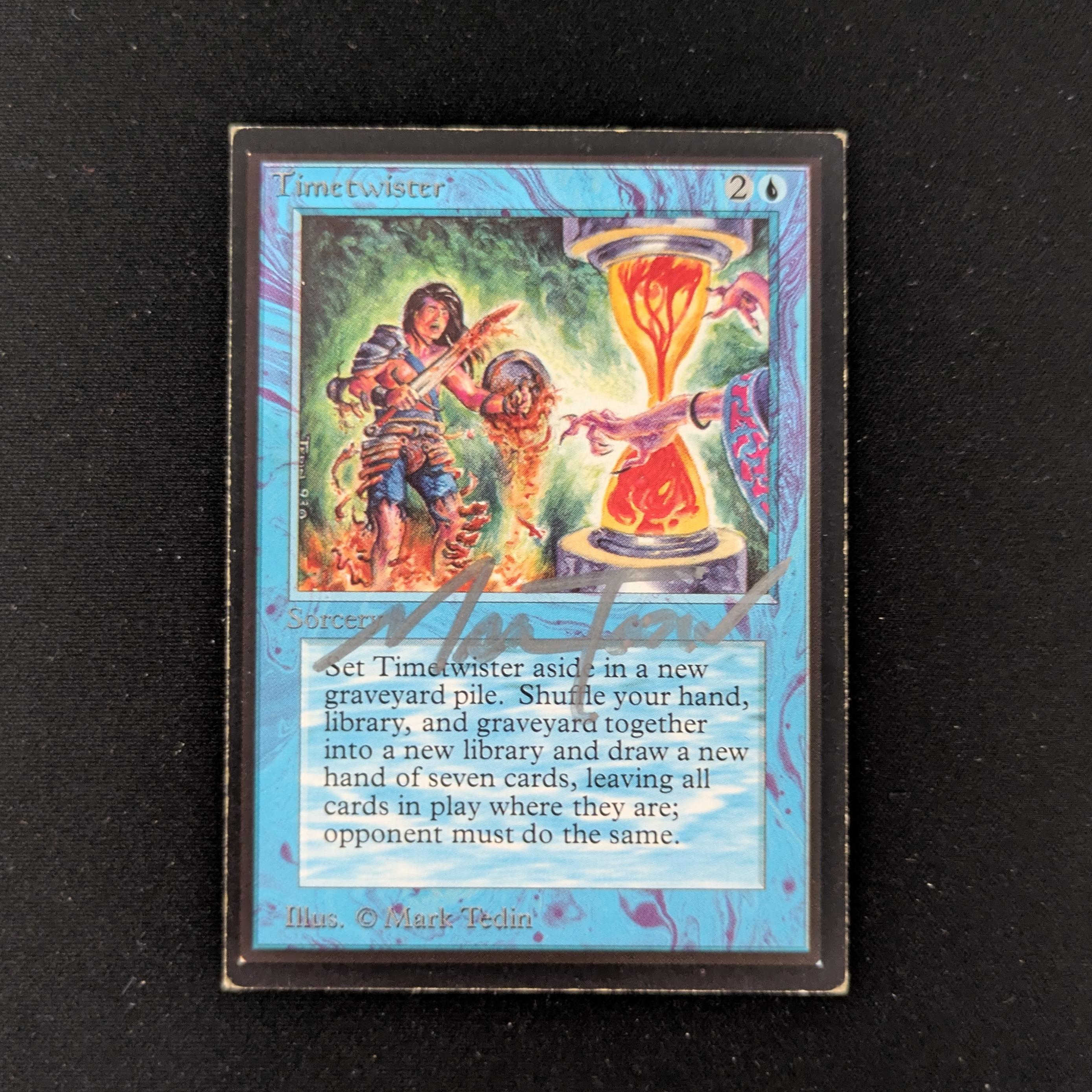 MTG Singles - Timetwister - International Edition - PL - SIGNED - 27128